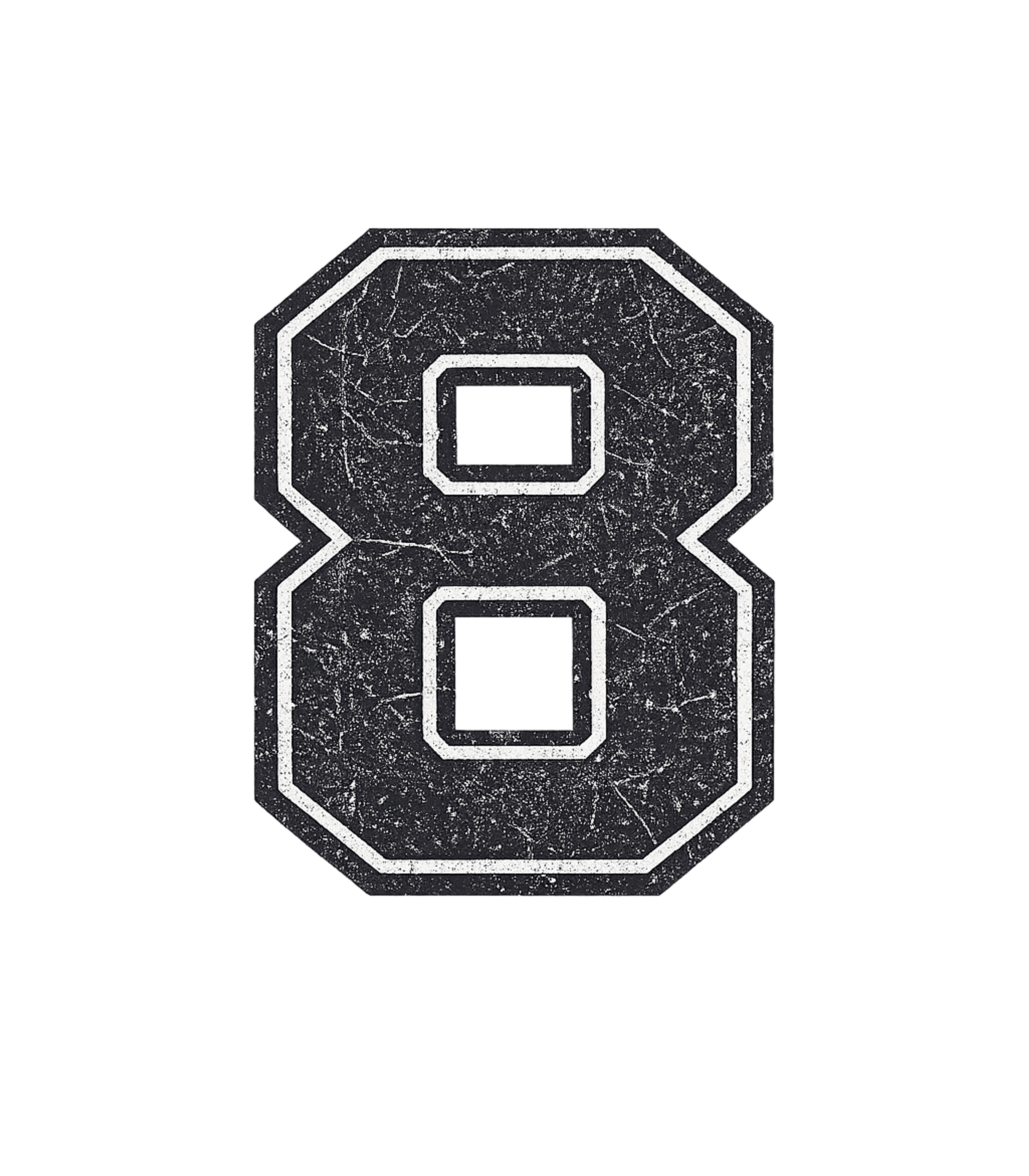 Number 8 Monogram T-Shirt