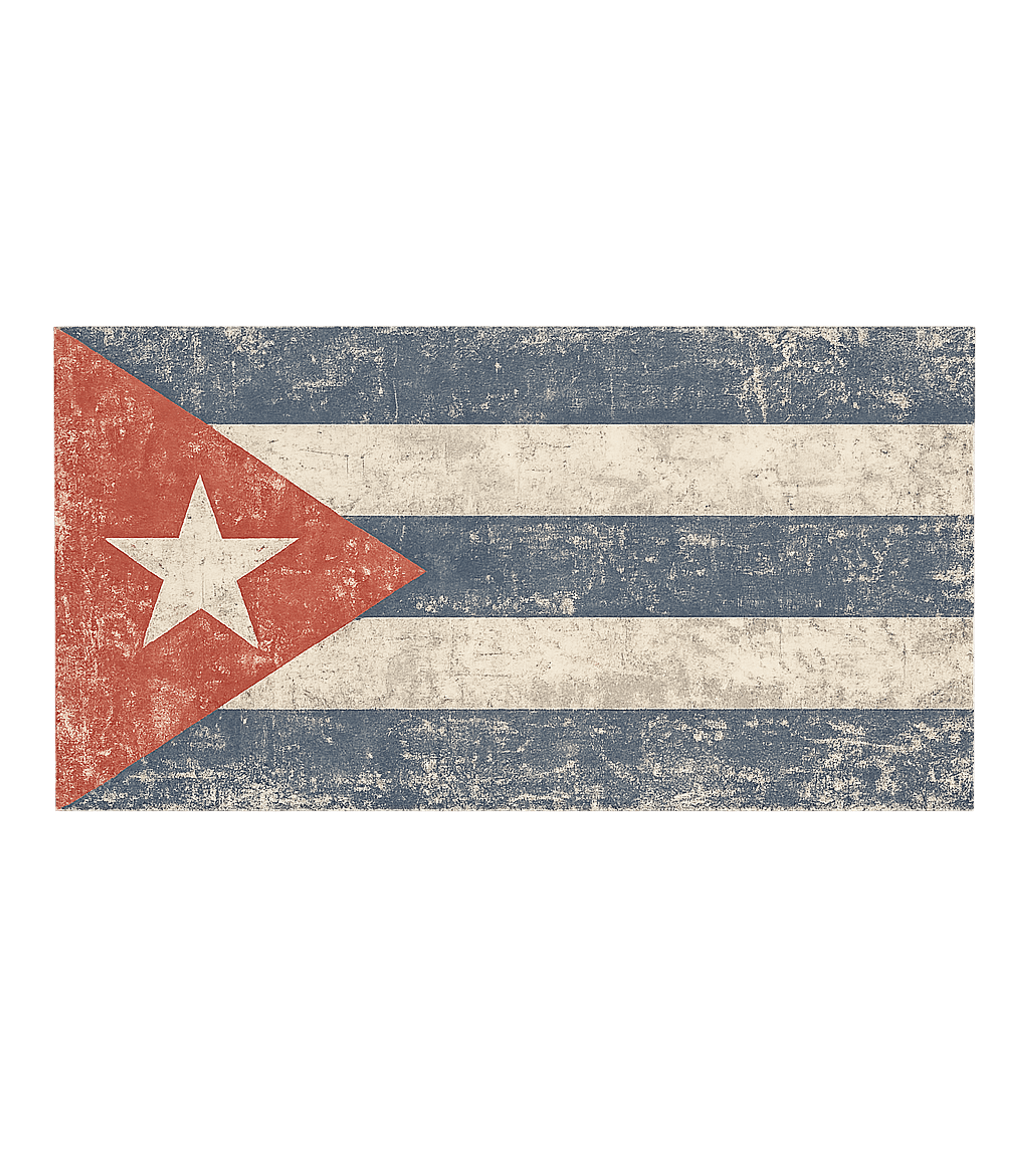 Vintage Cuban Flag