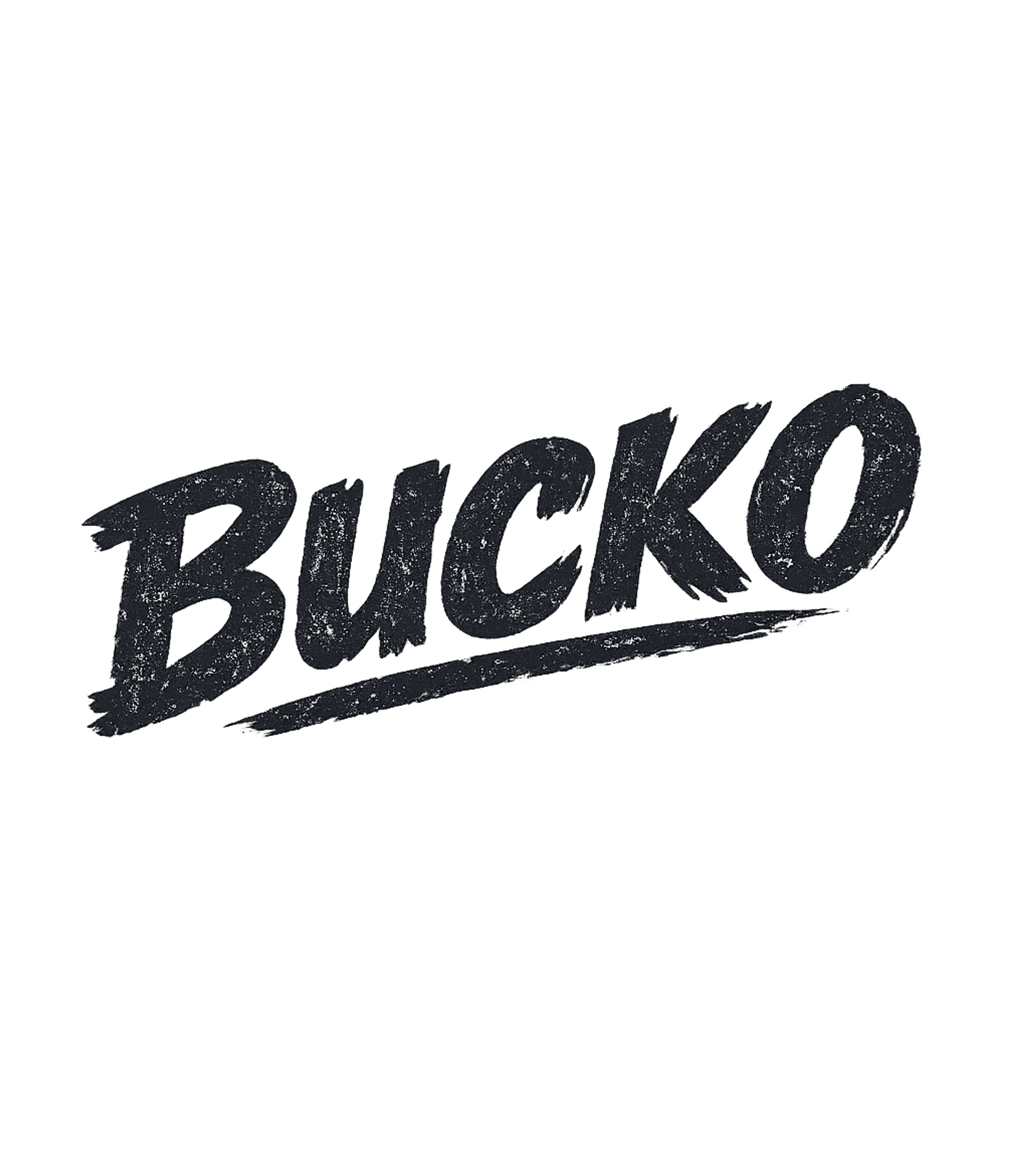 Bucko Distressed Text