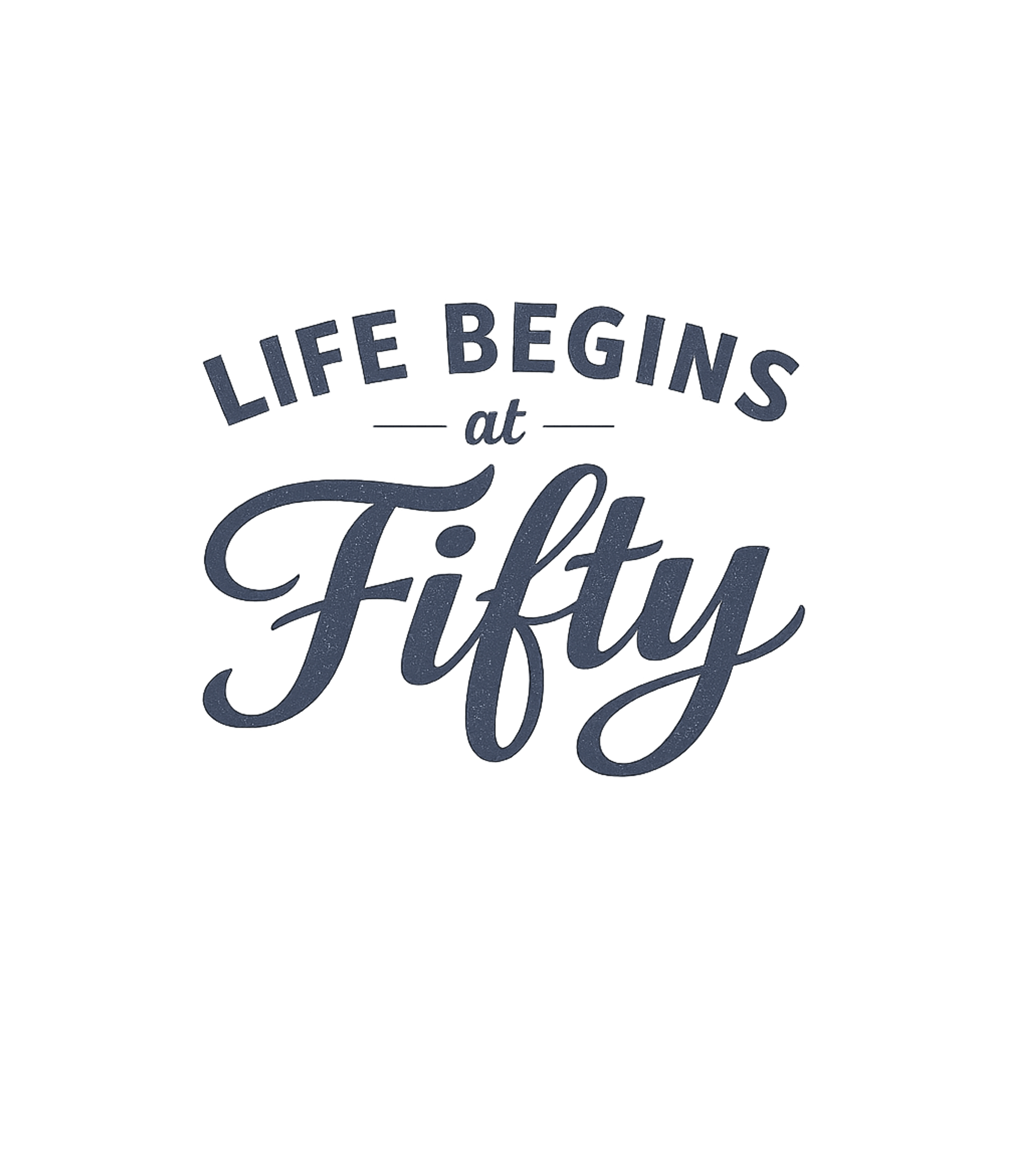 Life Begins At 50 T-Shirt