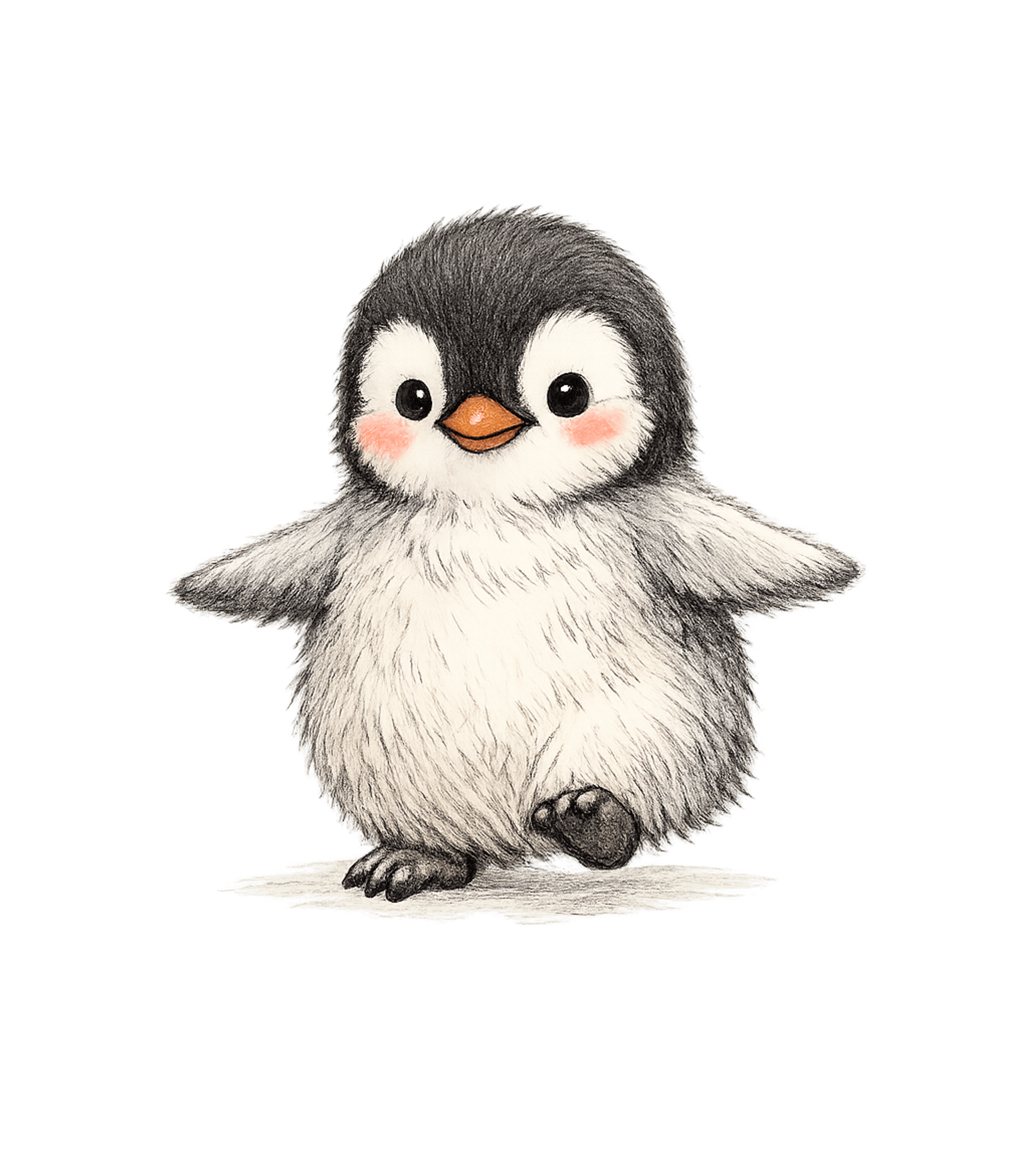 Cute Cartoon Penguin T-Shirt