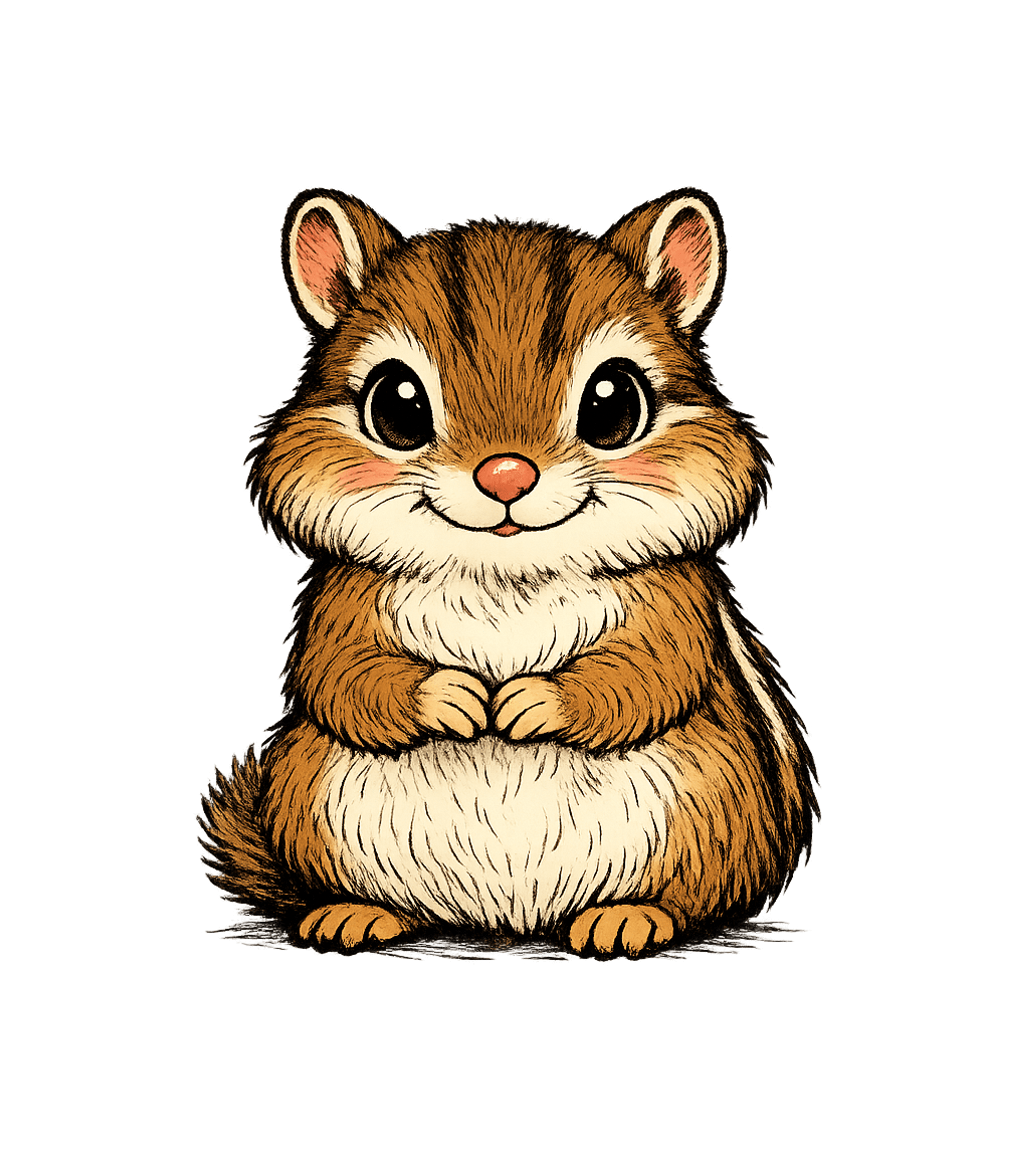 Smiling Chipmonk T-Shirt