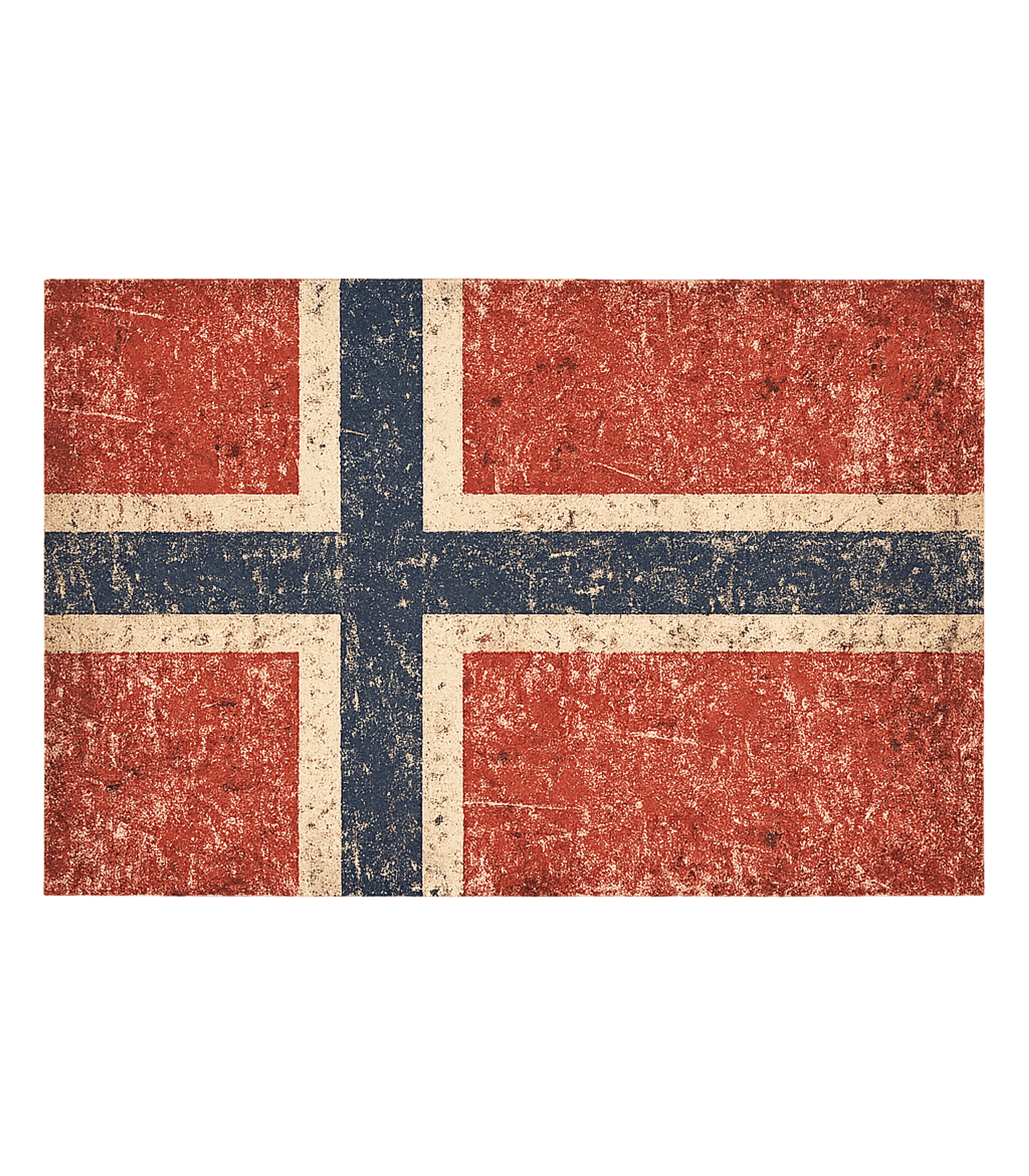 Vintage Norway Flag