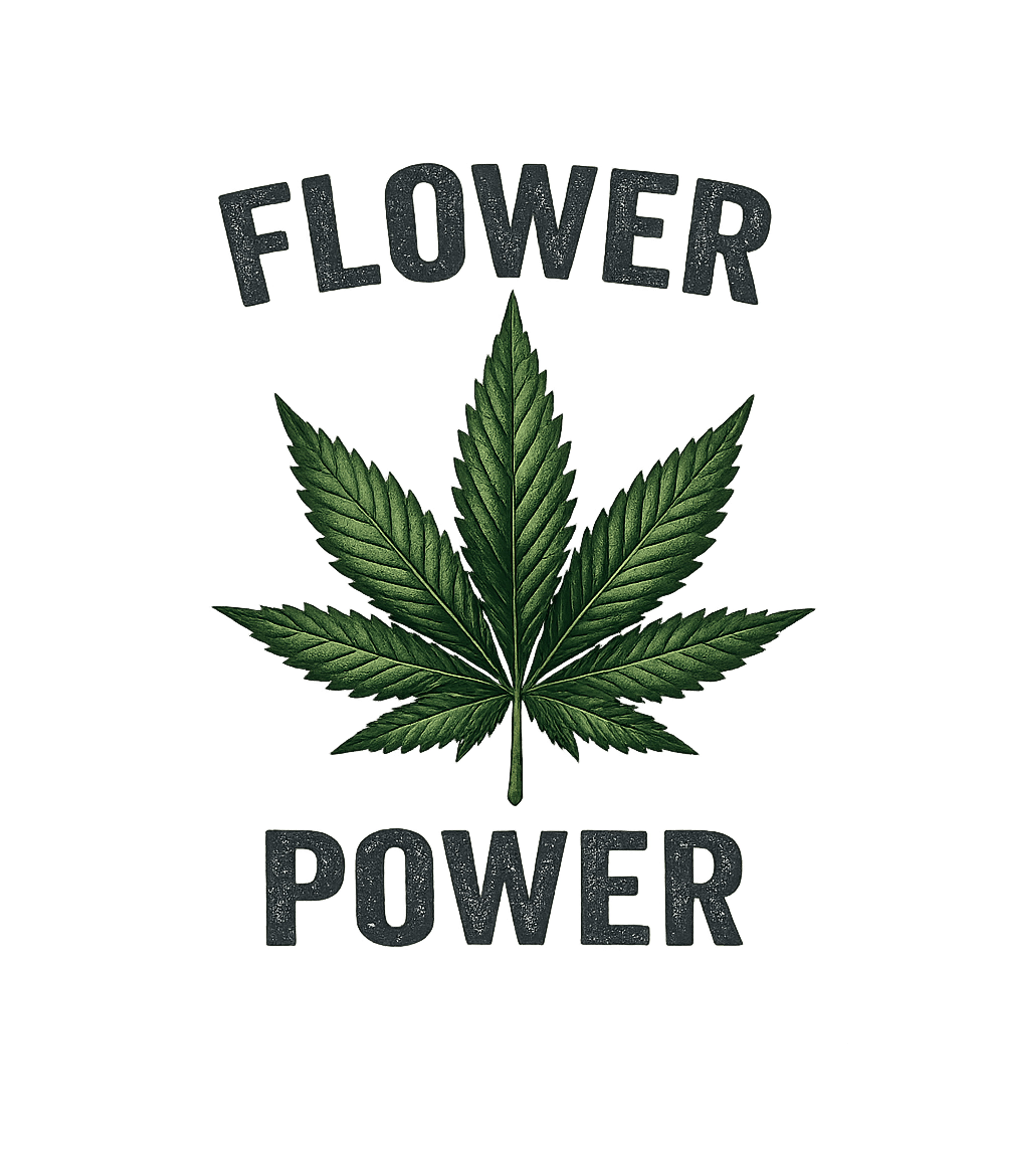 Cannabis Flower Power T-Shirt