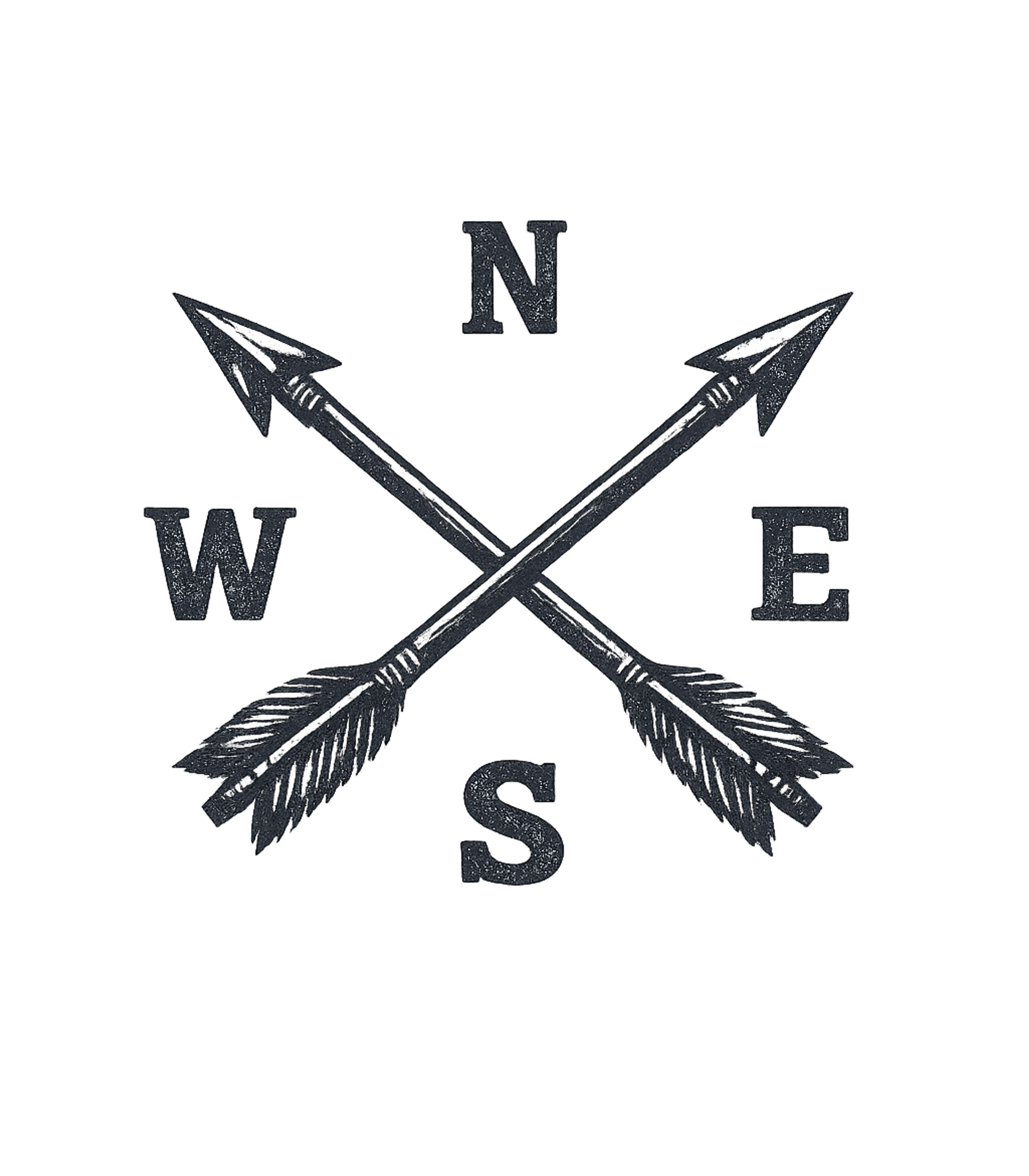 Vintage Compass Arrows