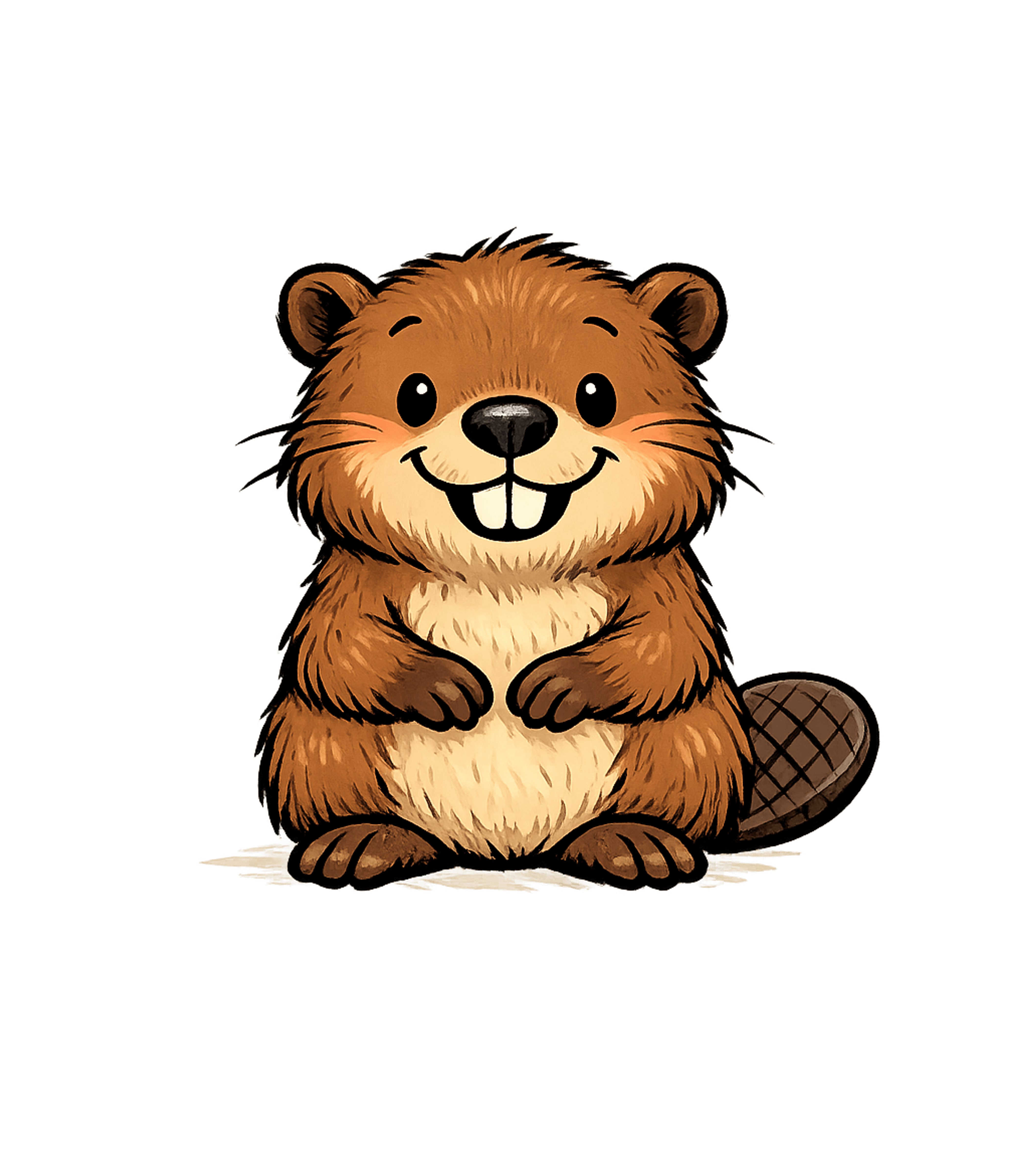 Happy Beaver T-Shirt