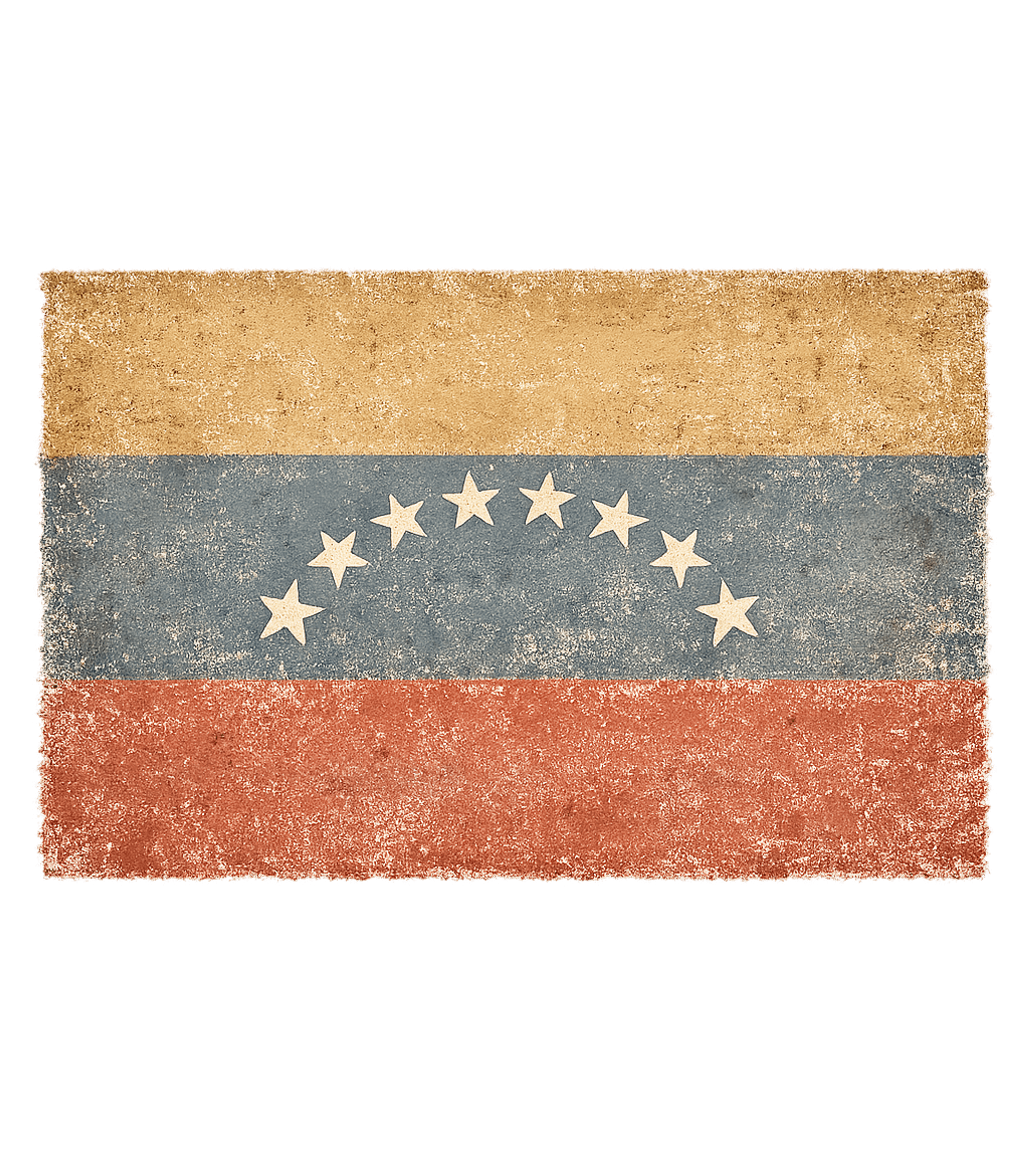 Vintage Venezuela Flag