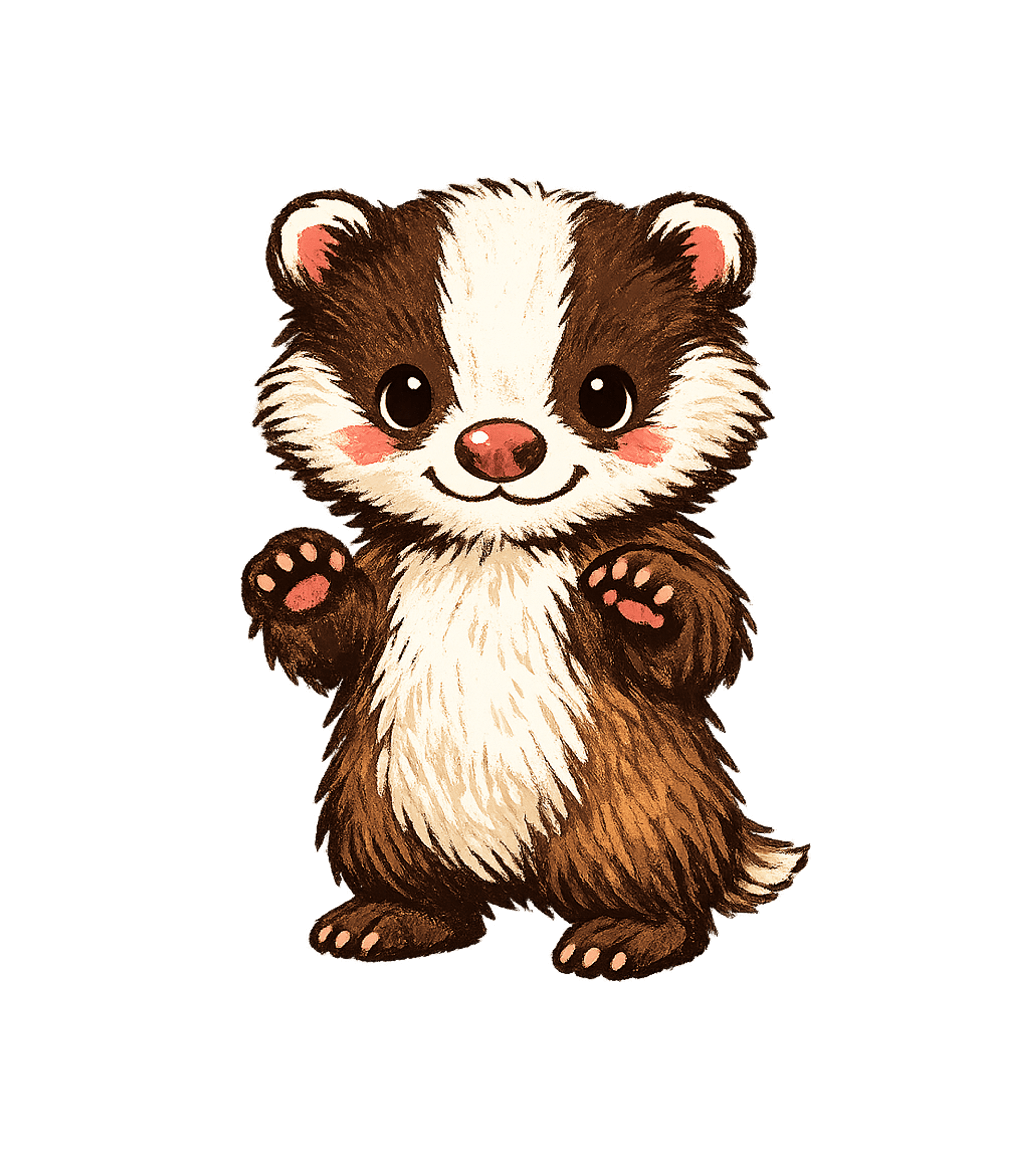 Cute Baby Badger T-Shirt