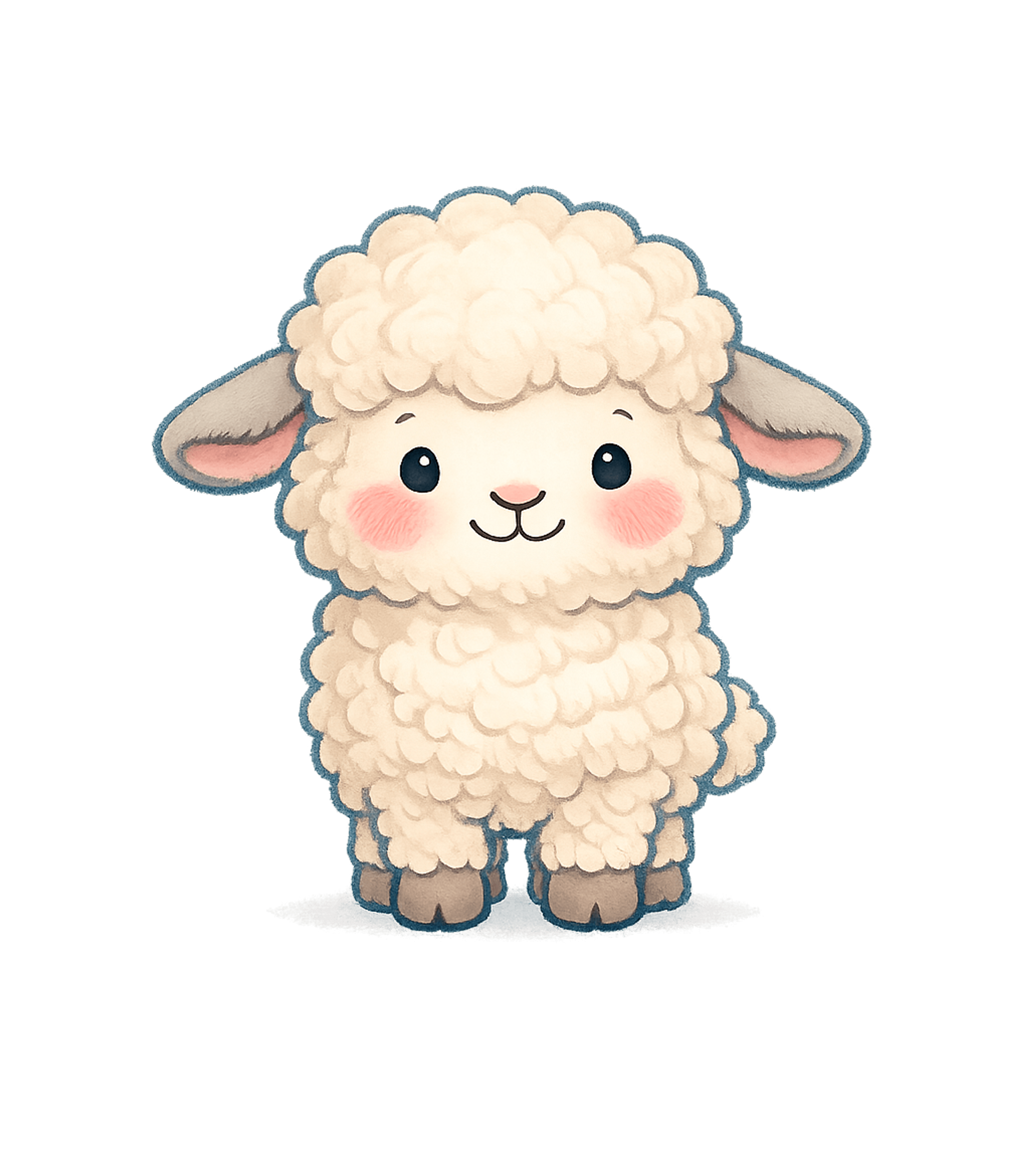 Smiling Sheep T-Shirt