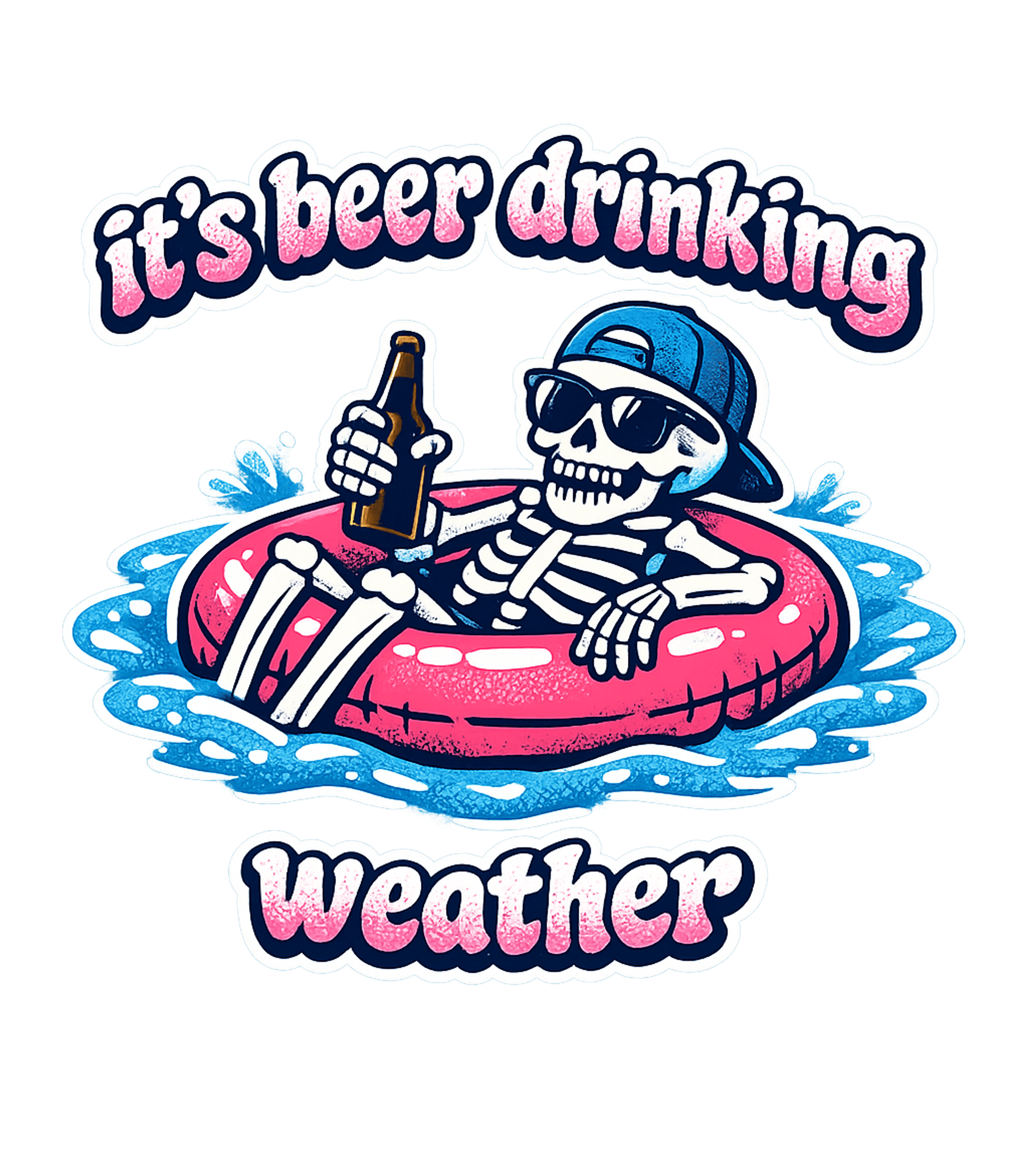 Its Beer Drinking Weather Men's T Shirt