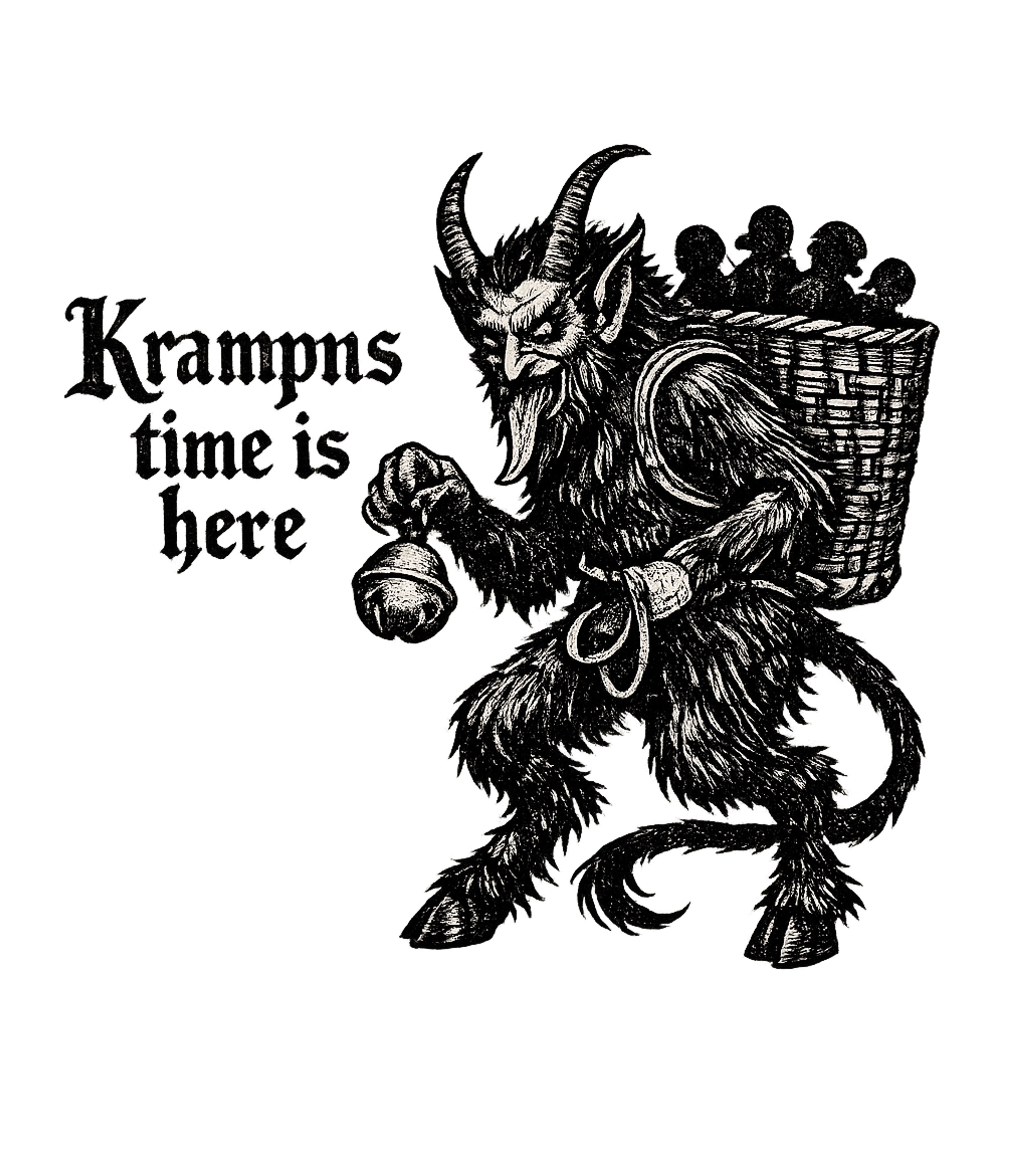 Krampus Time Is Here Men's T Shirt
