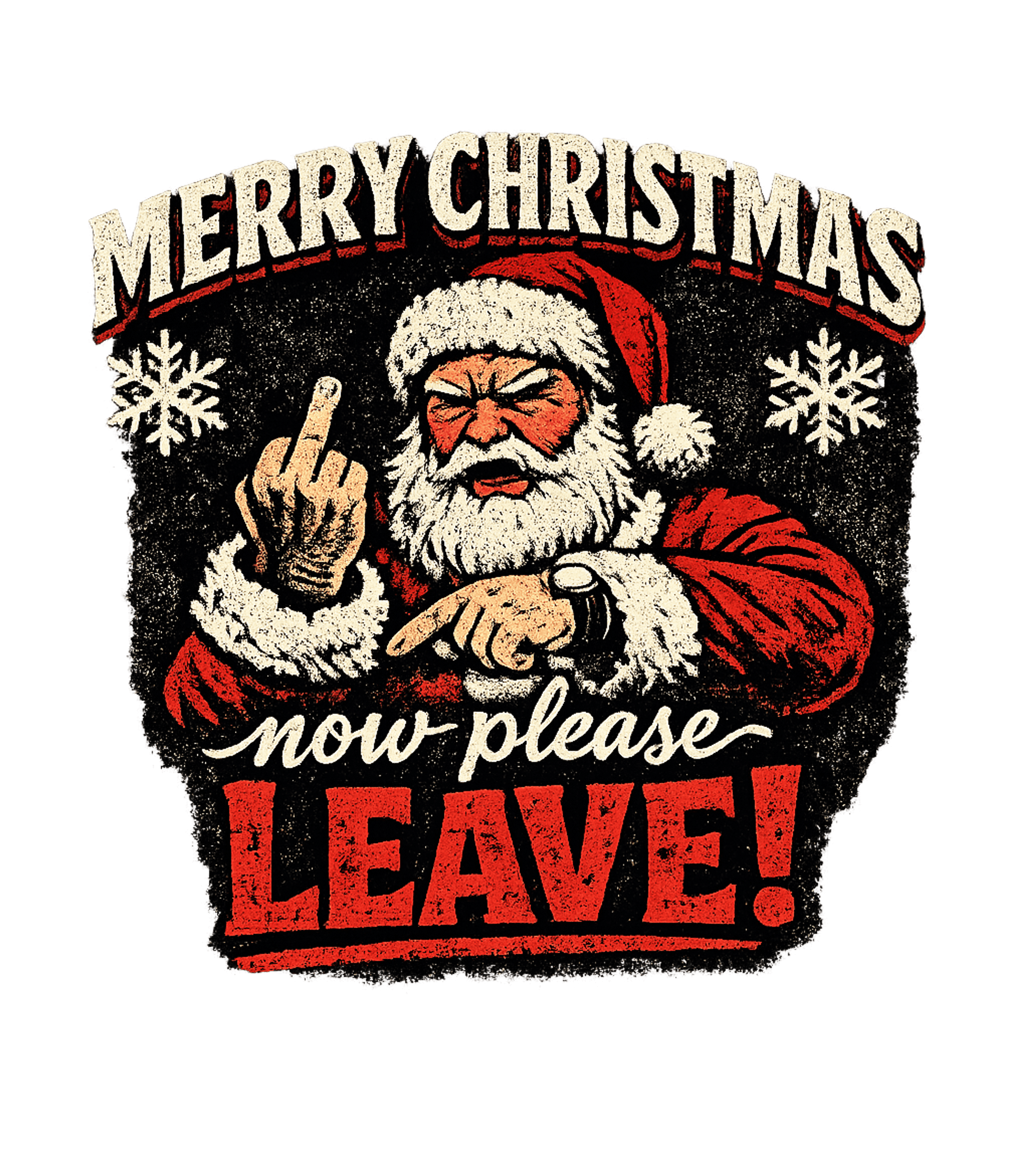 Merry Christmas Leave