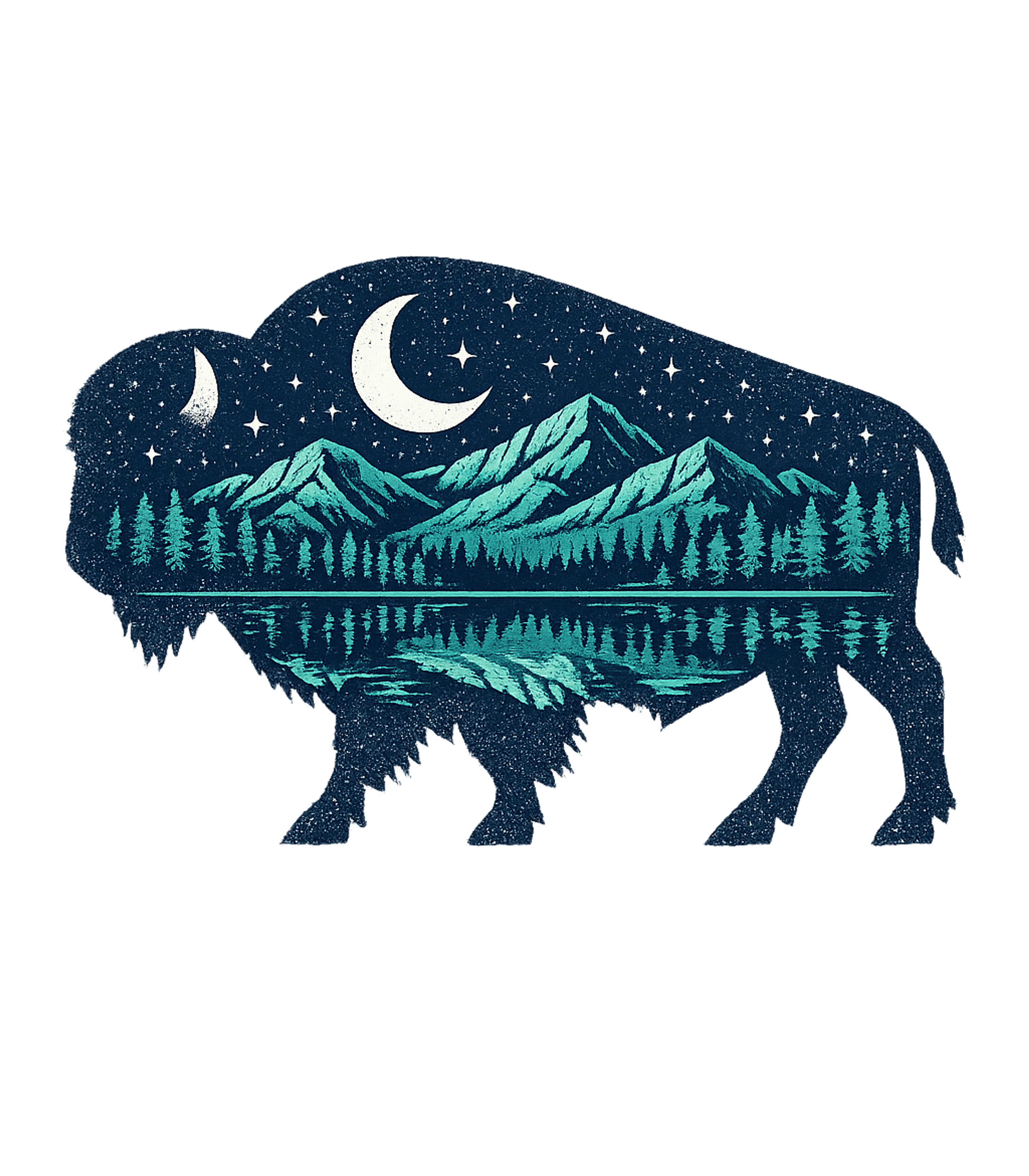 Nature Bison Men's T Shirt