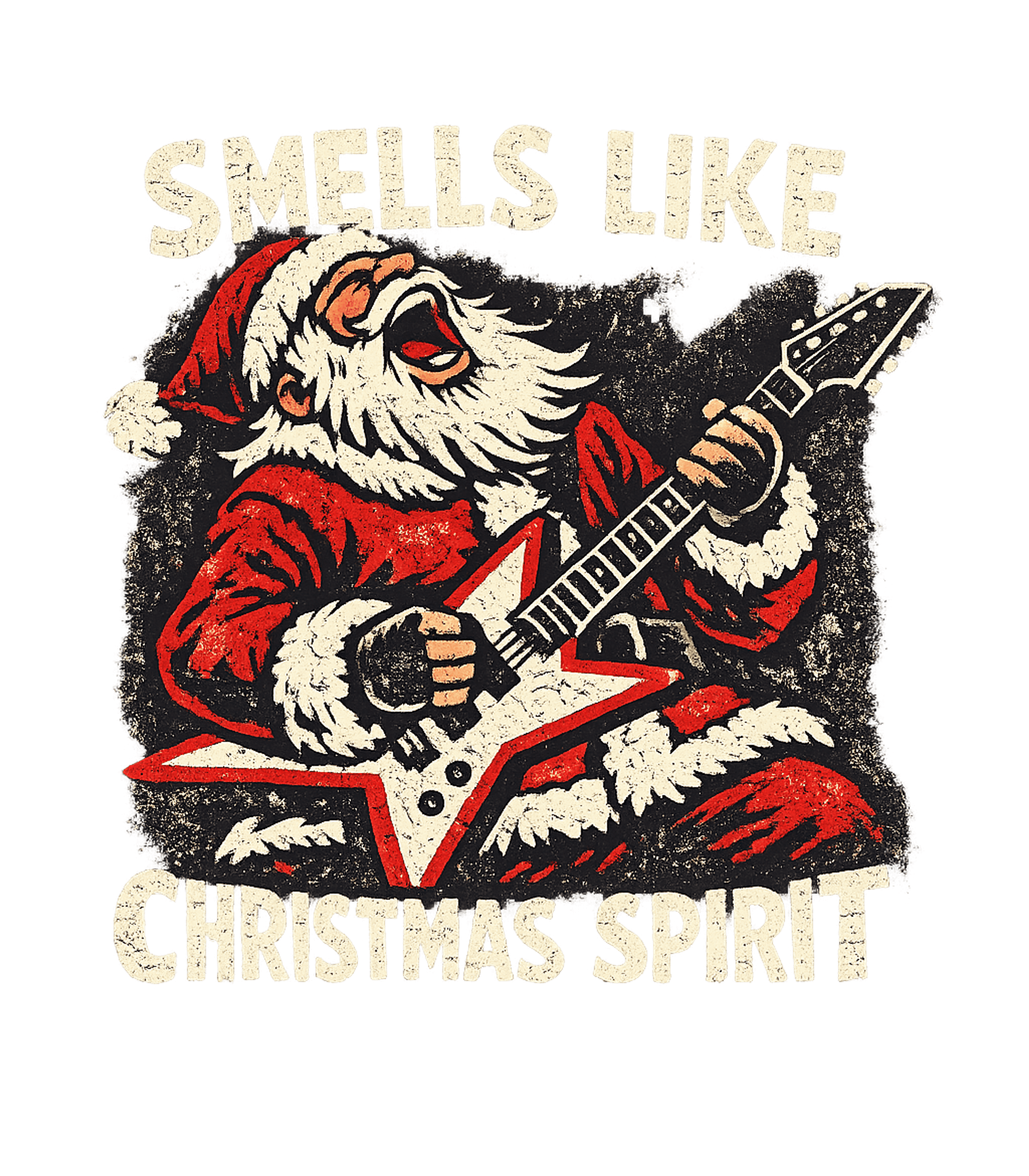 Rocking Santa Christmas Spirit