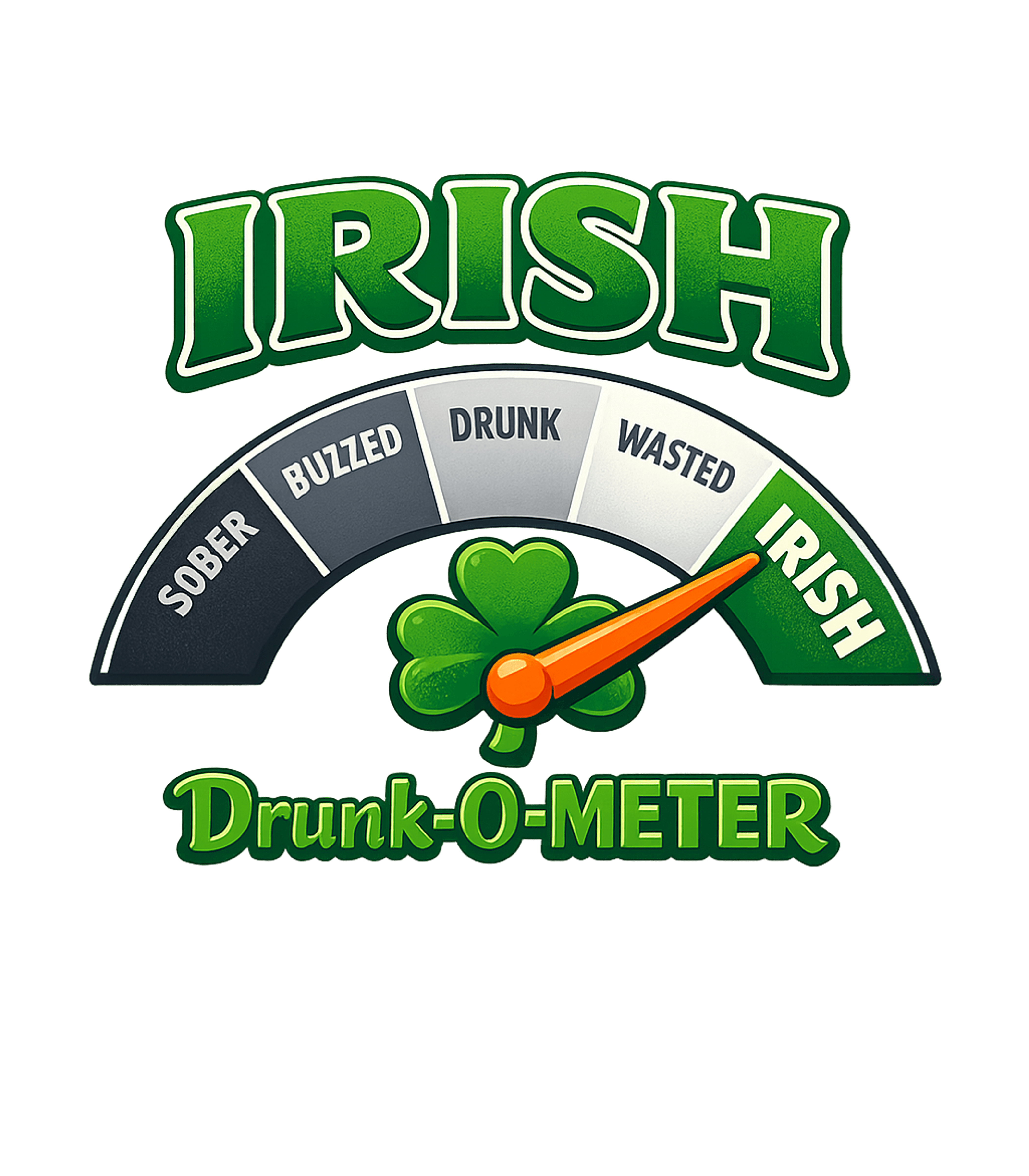 Irish Drunk O Meter Men's T Shirt