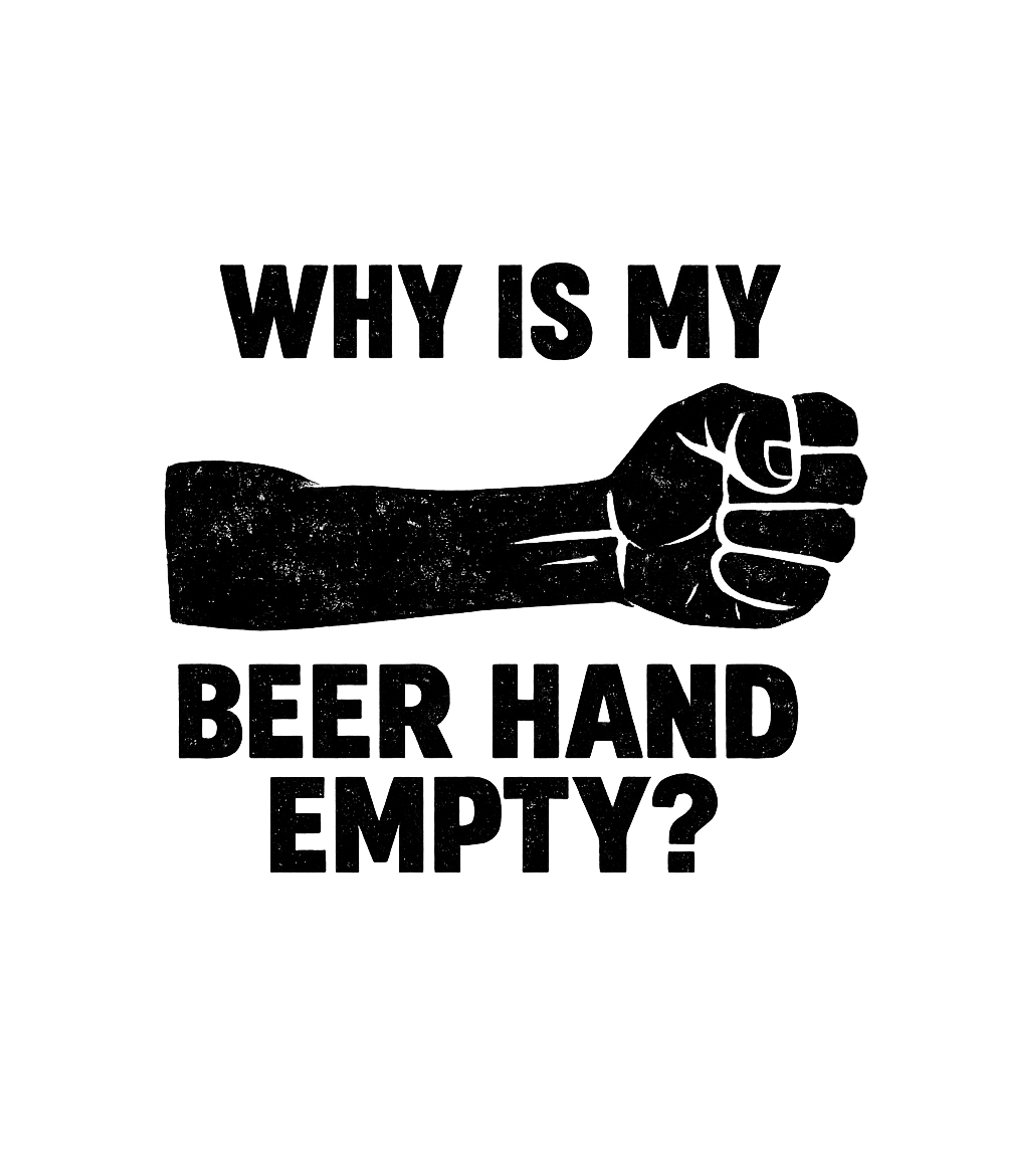 Empty Beer Hand