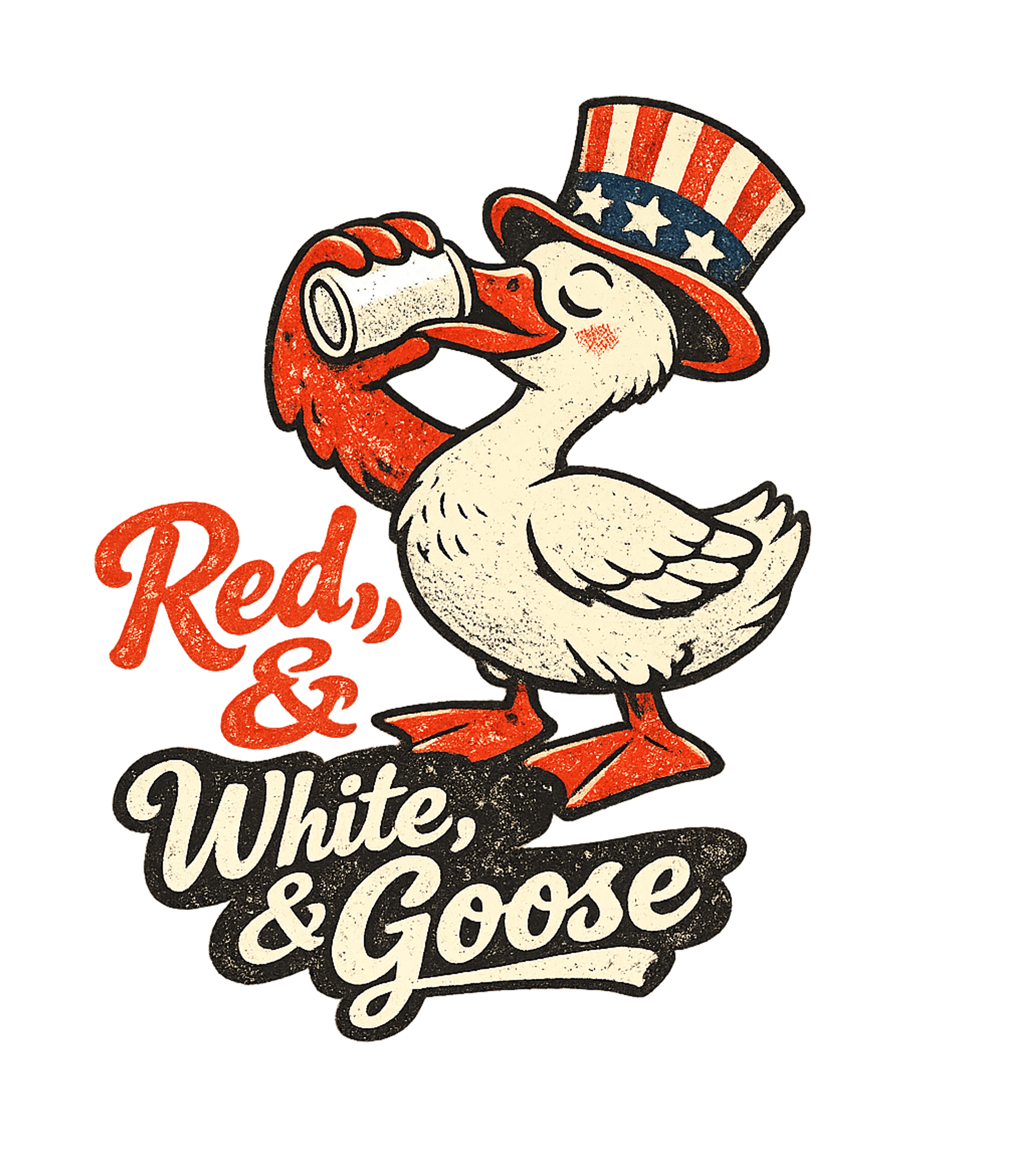 Red, White, & Goose