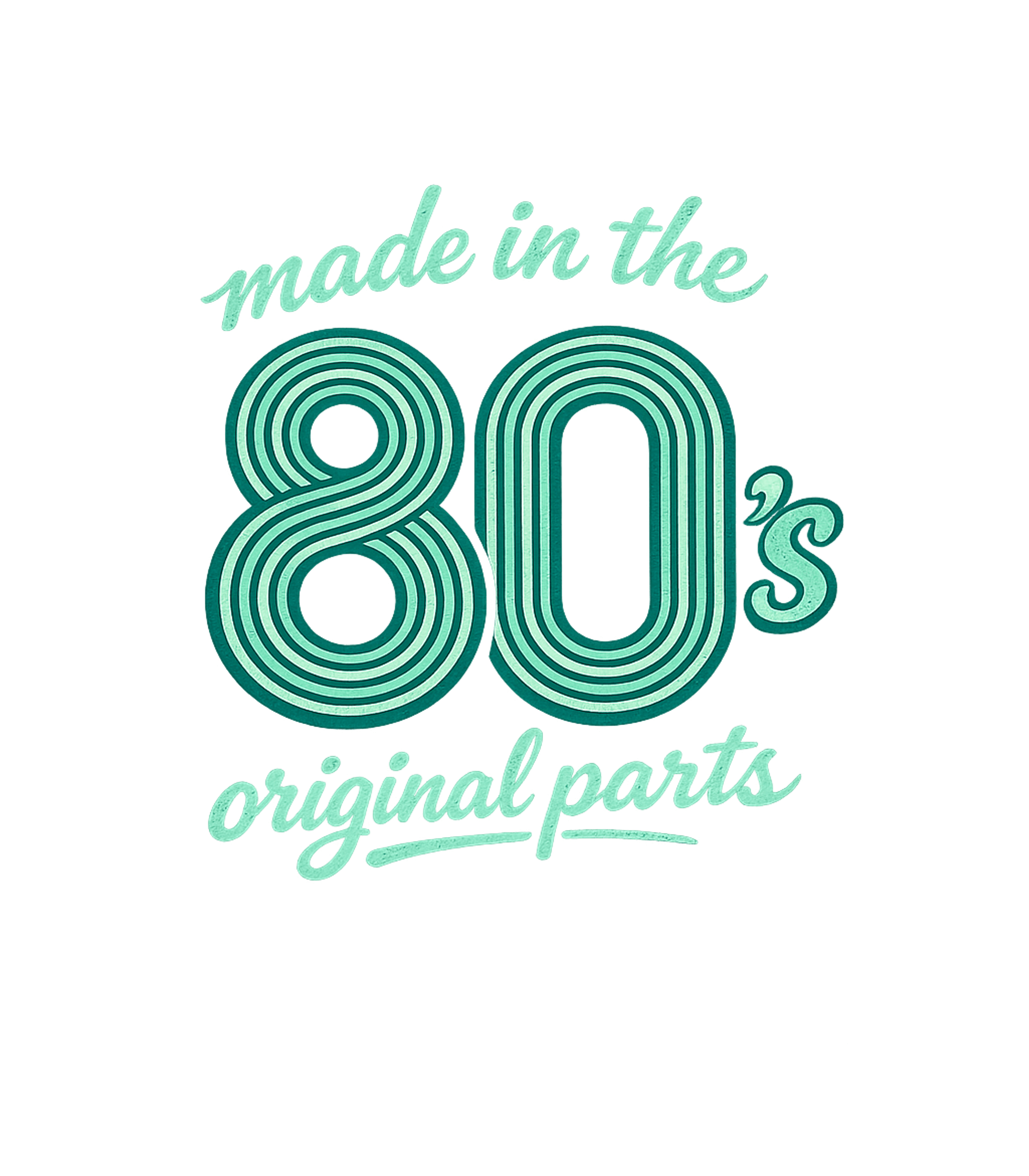 Made In The 80s Original Parts Men's T Shirt