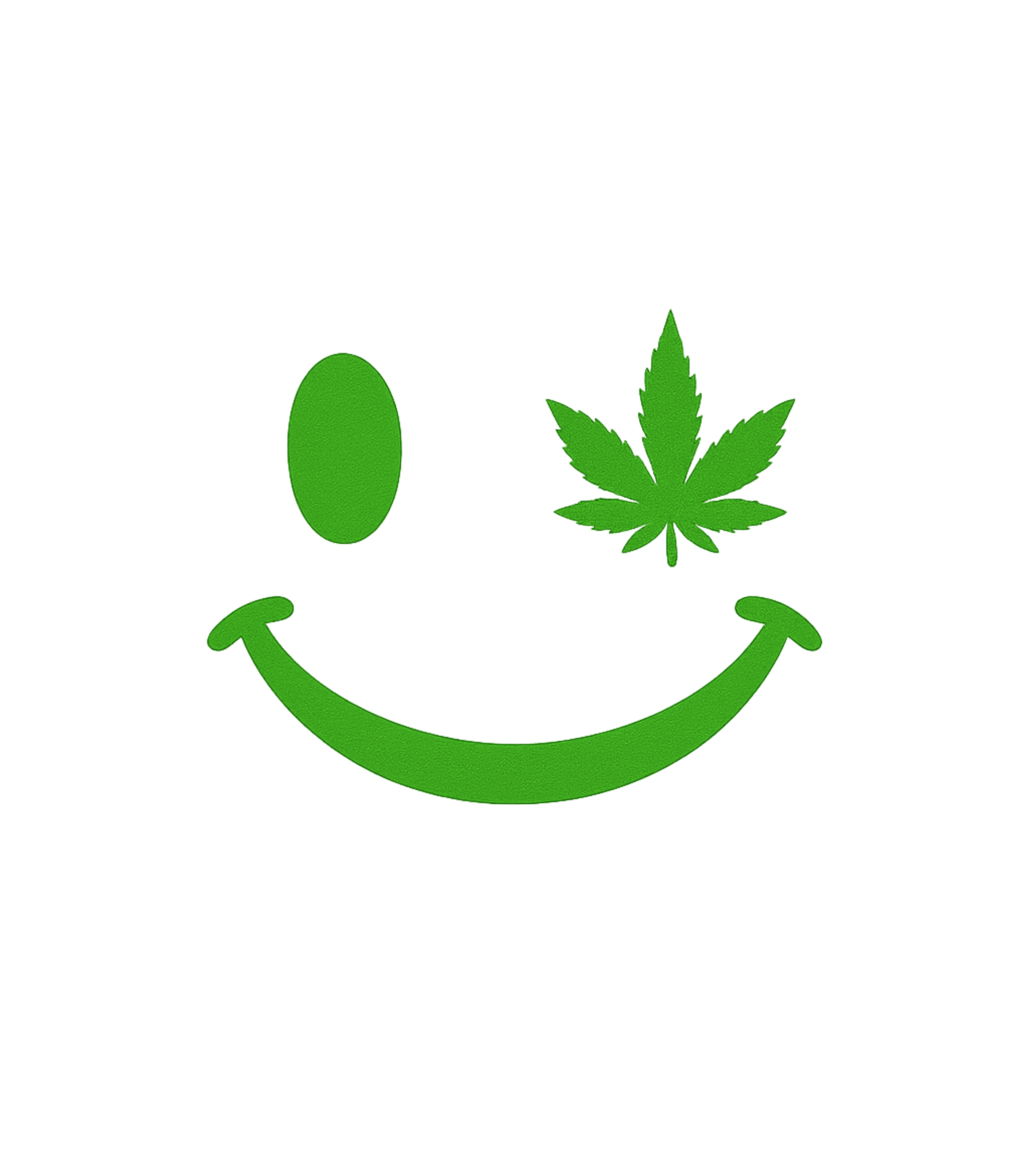 Weed Leaf Smiley