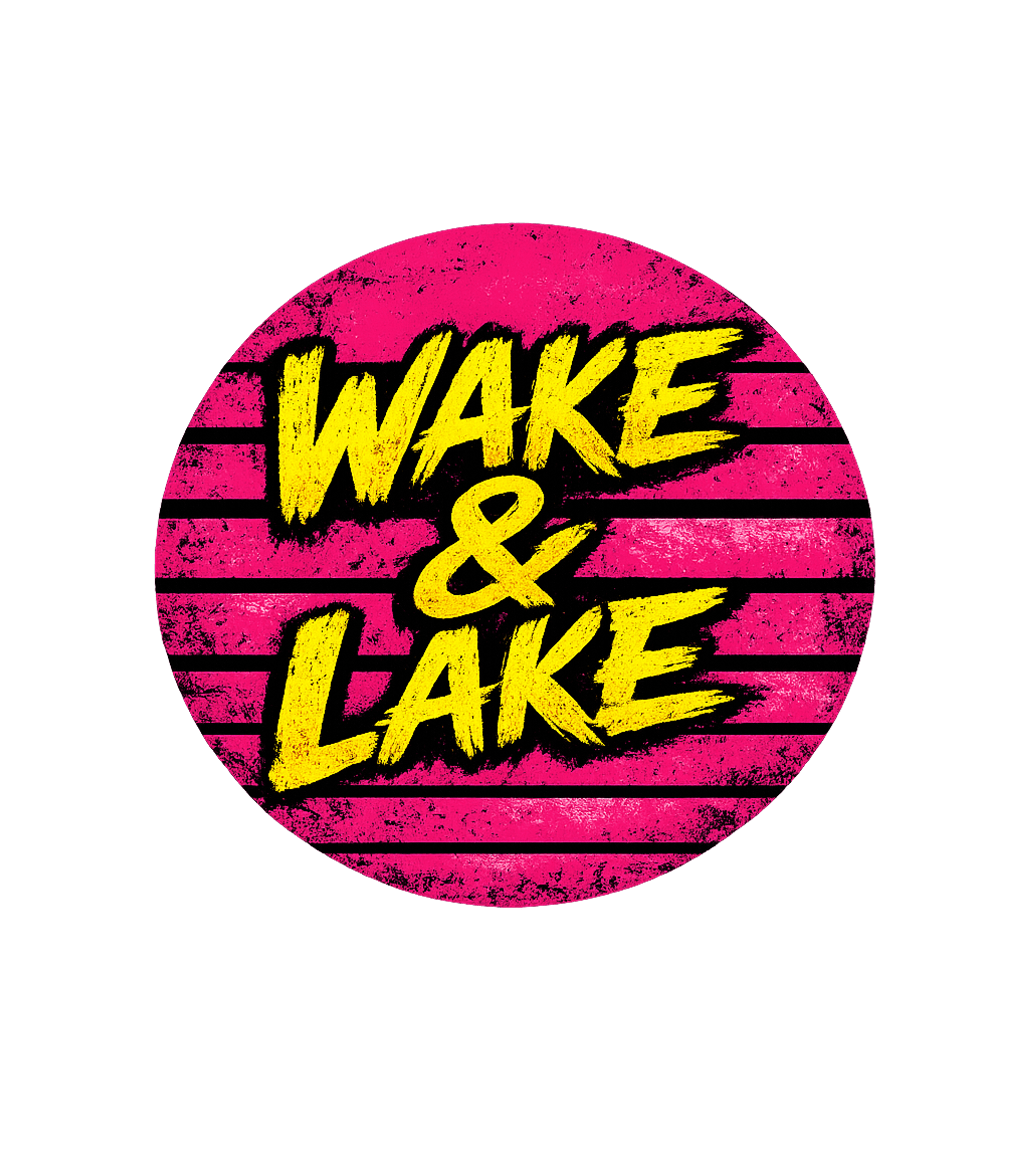 Wake And Lake Men's T Shirt