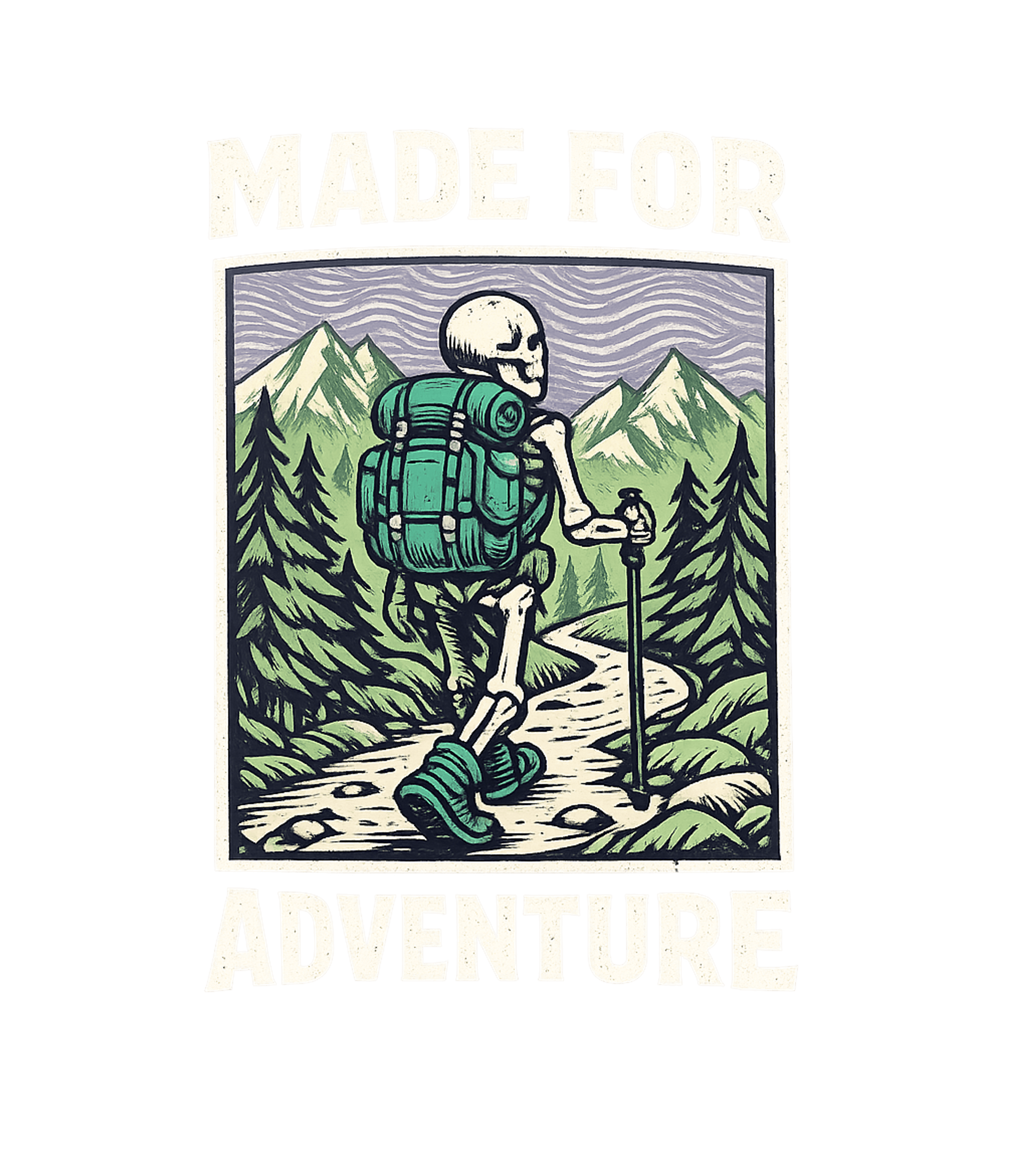 Skeleton Hiker Adventure