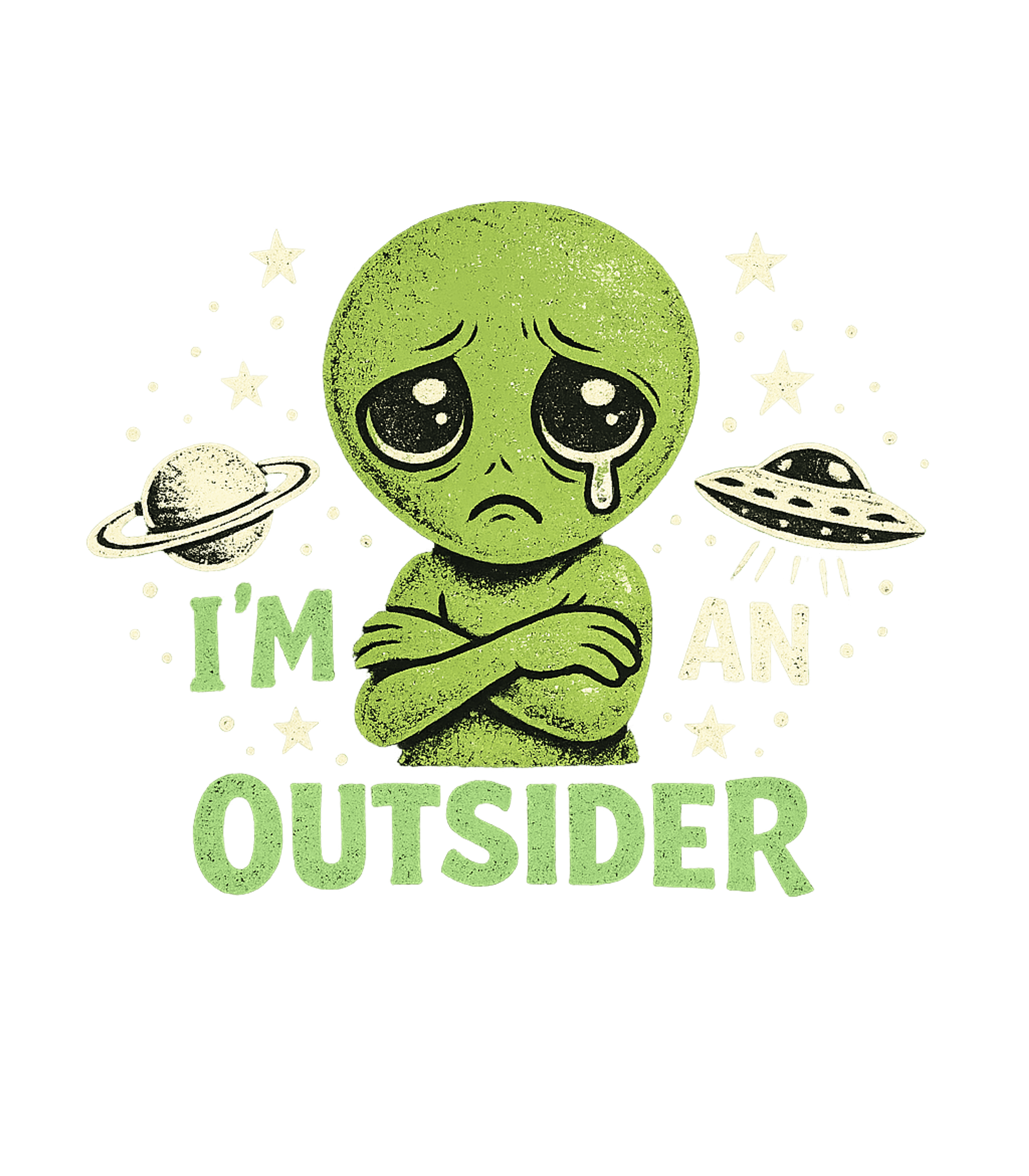 I'm An Outsider Men's T Shirt