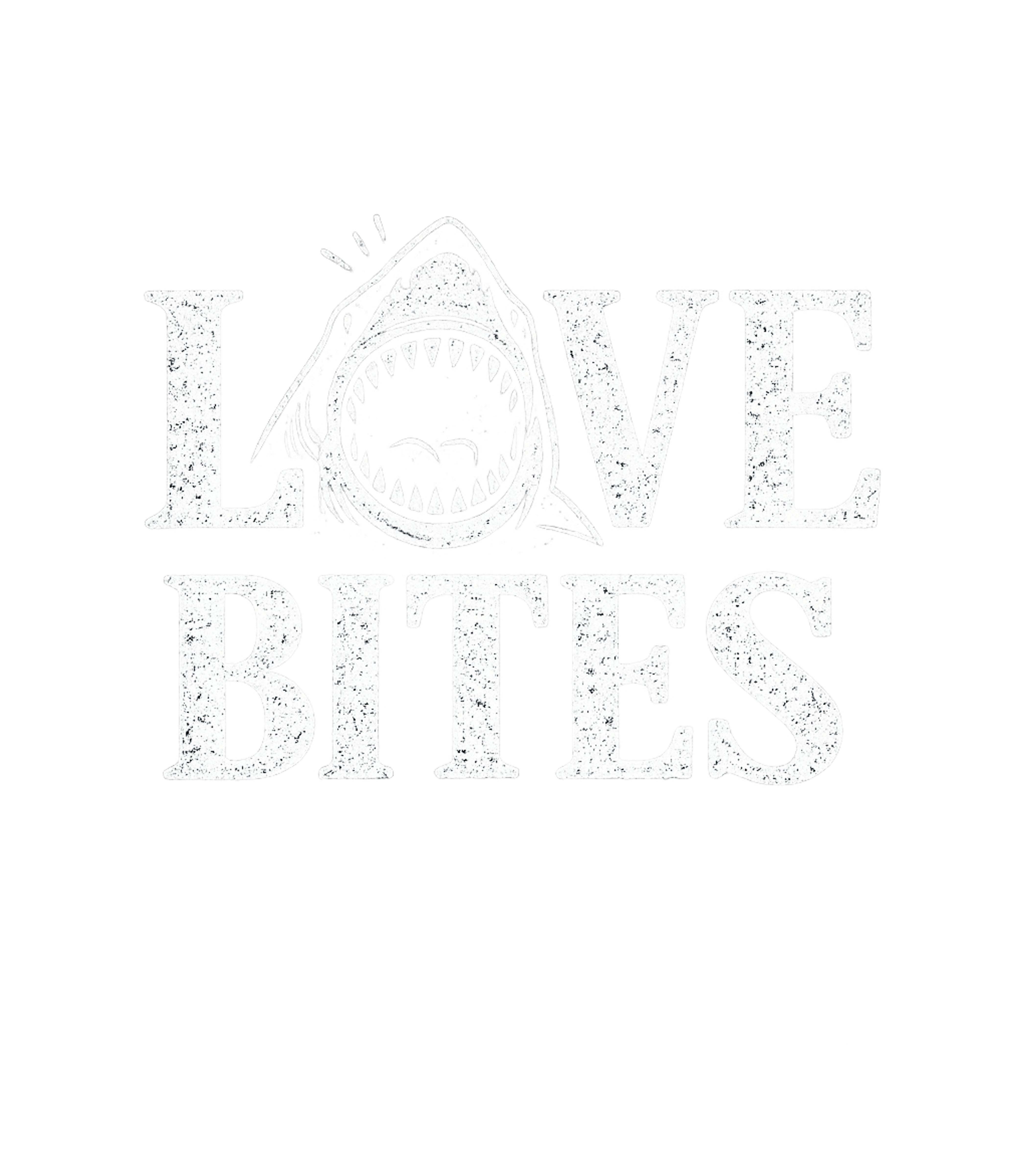 Love Bites Shark Men's T Shirt