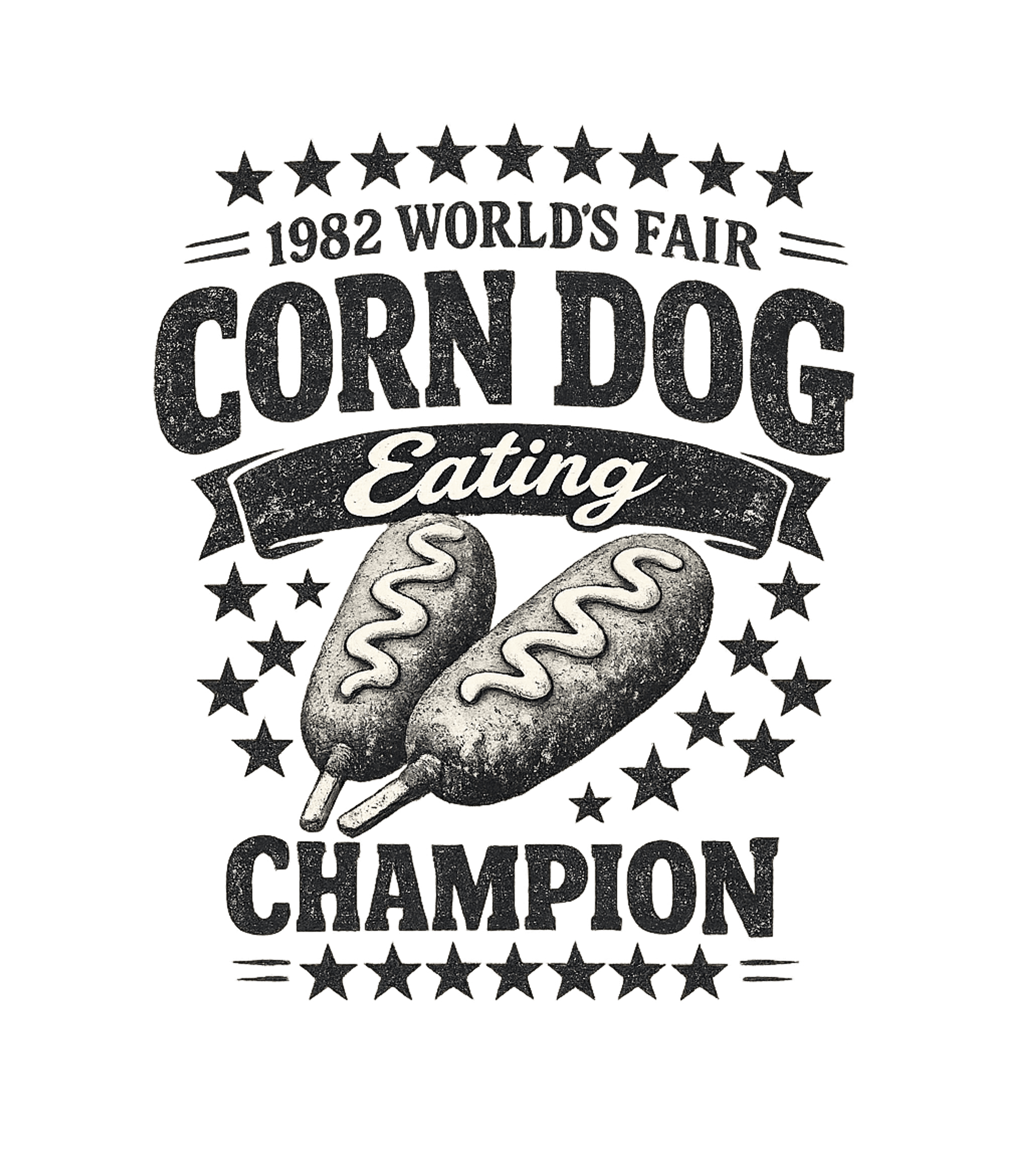Corn Dog Eating Champion 1982 Men's T Shirt