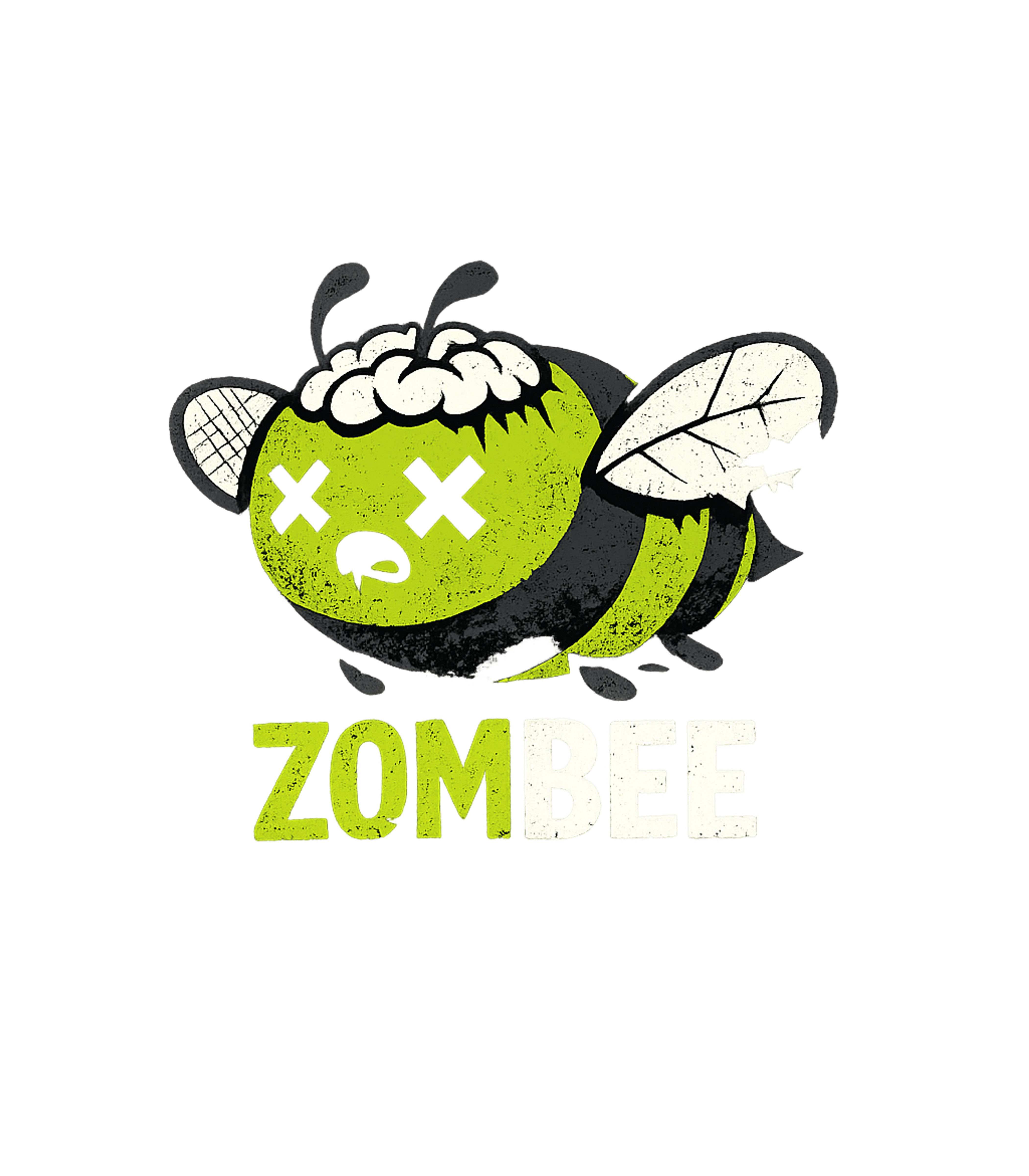Zombee Pun Halloween