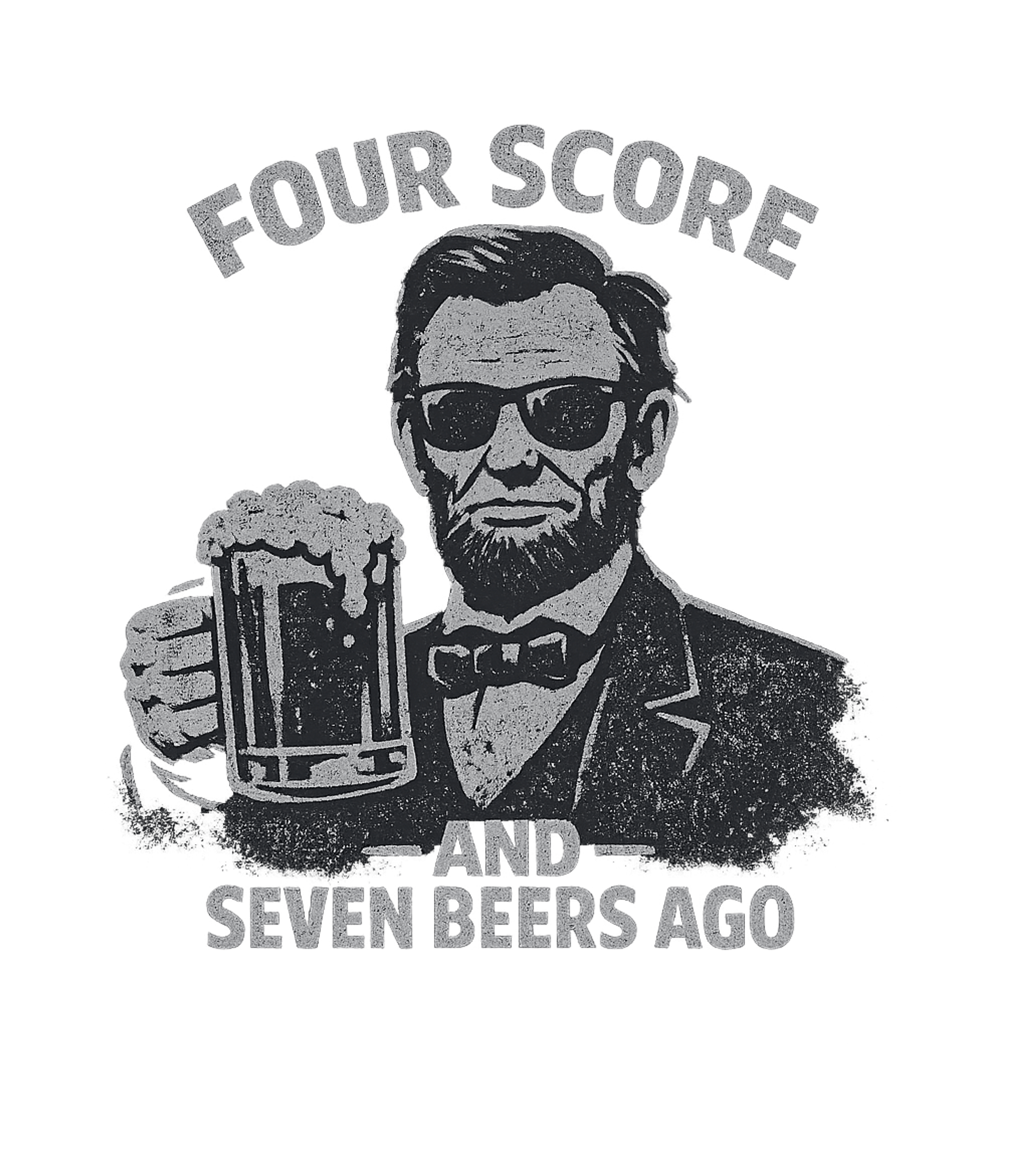 Four Score And Seven Beers Ago Men's T Shirt