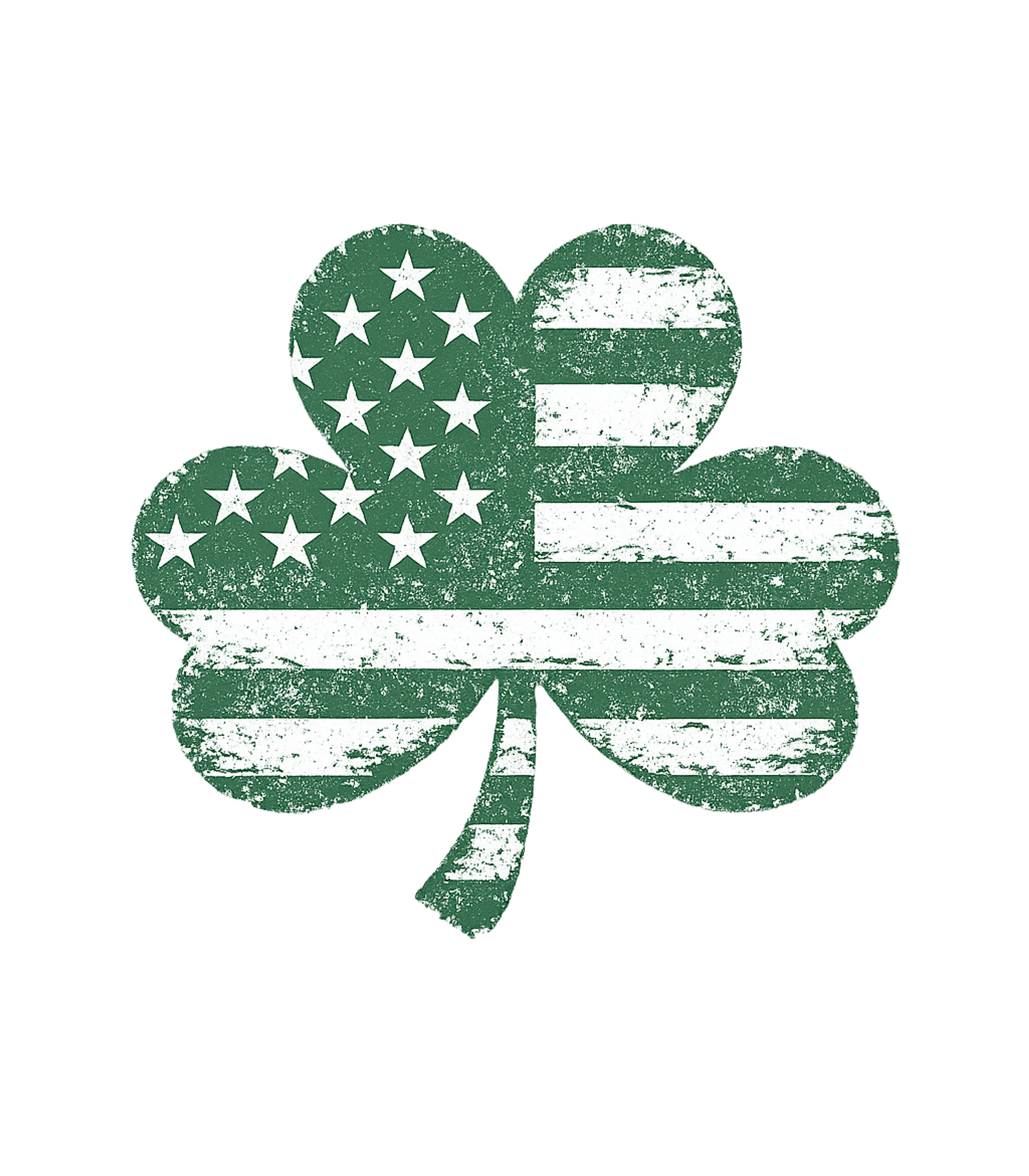St. Patrick's Day American Flag