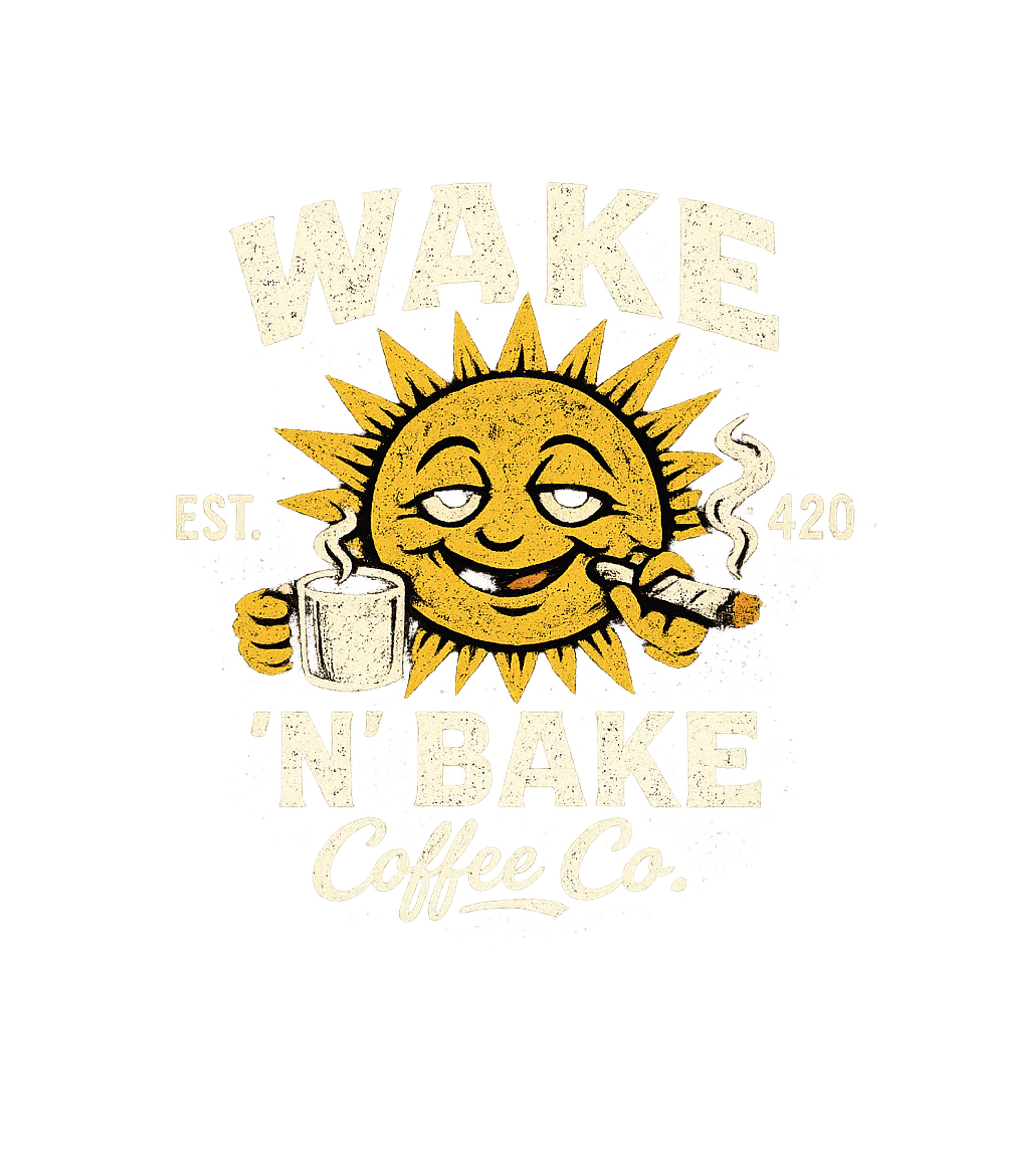 Wake N Bake Coffee Co Men's T Shirt