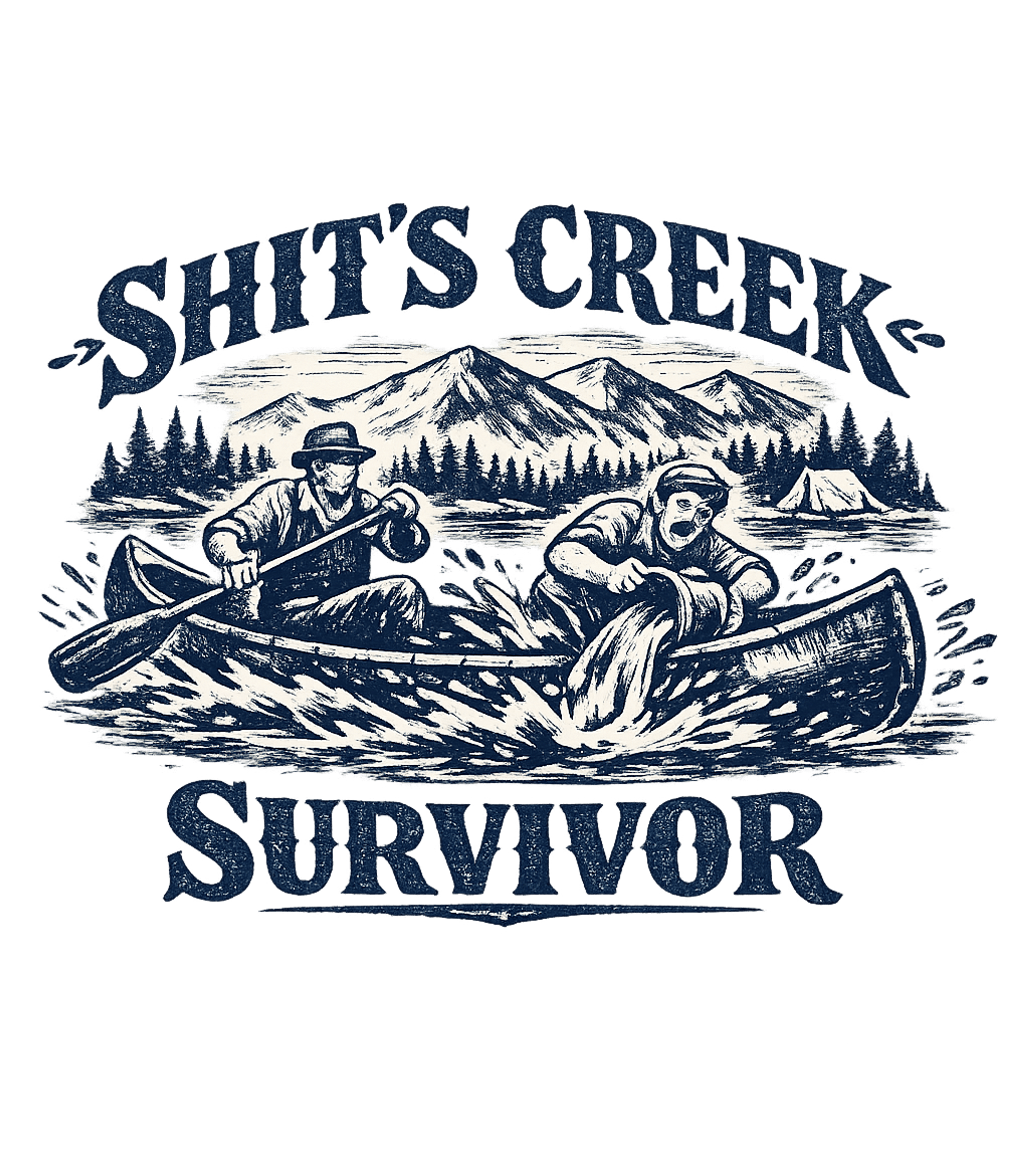 Shit's Creek Survivor Men's T Shirt