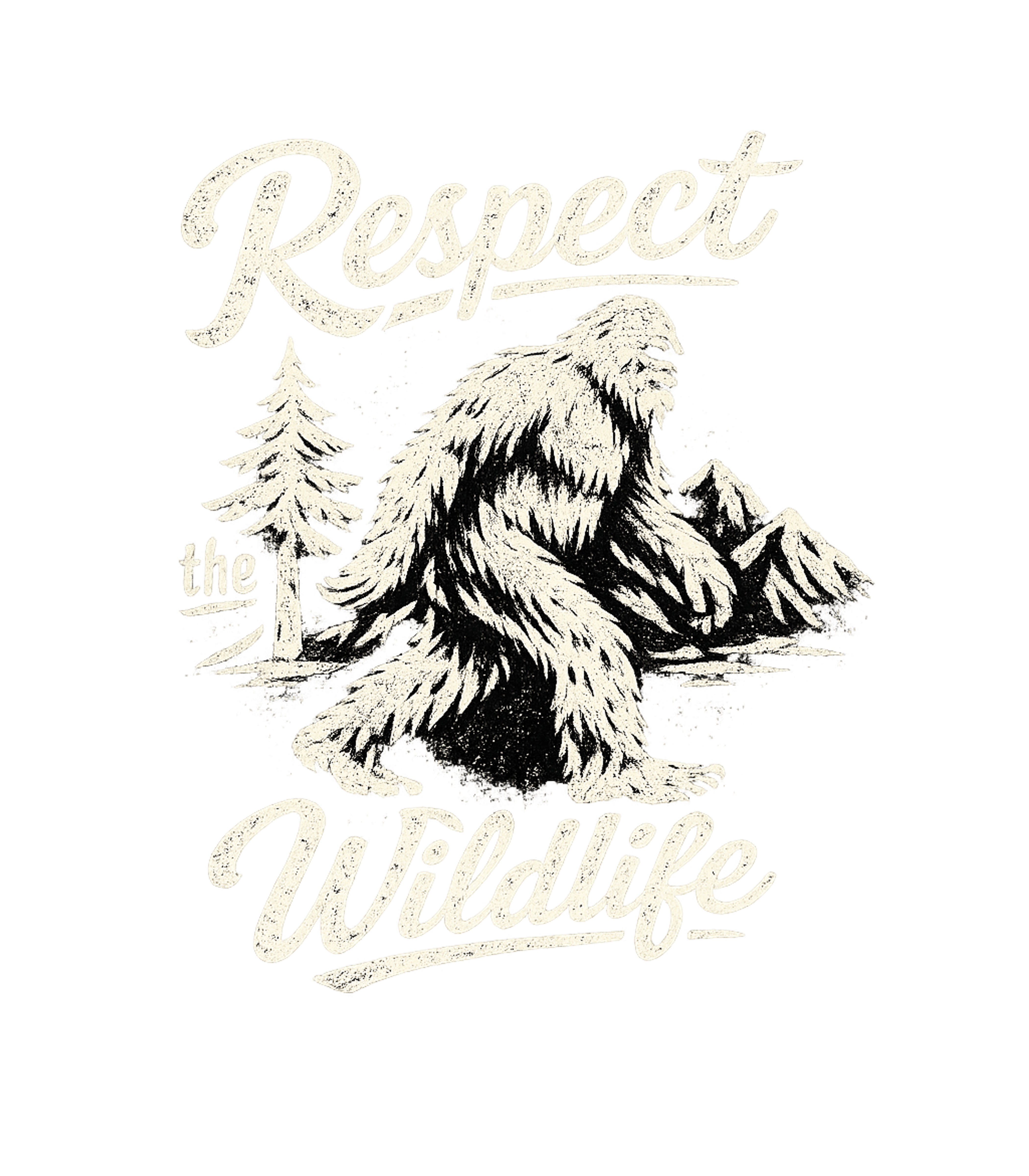 Respect The Wildlife Men's T Shirt