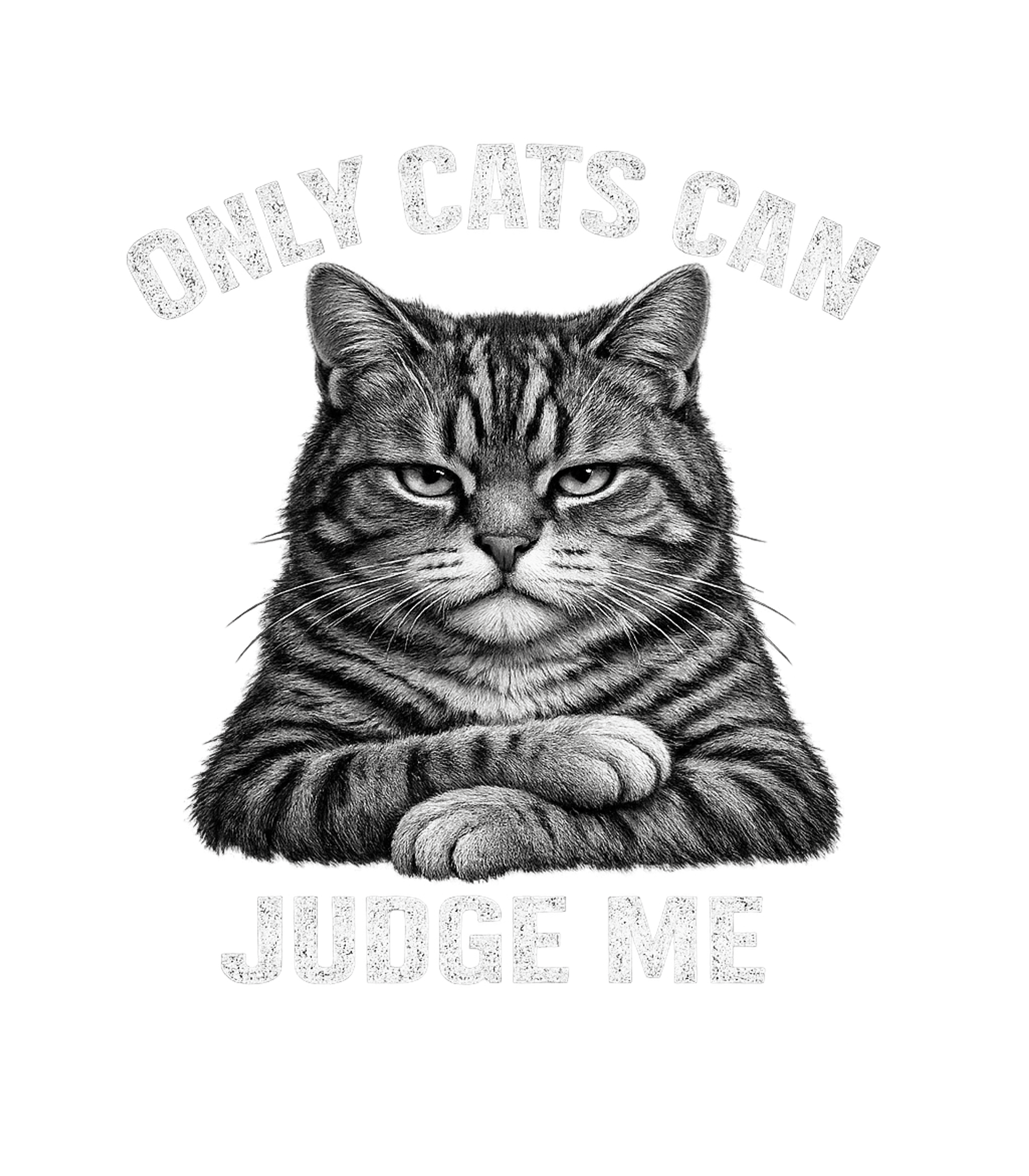 Only Cats Can Judge Me Men's T Shirt