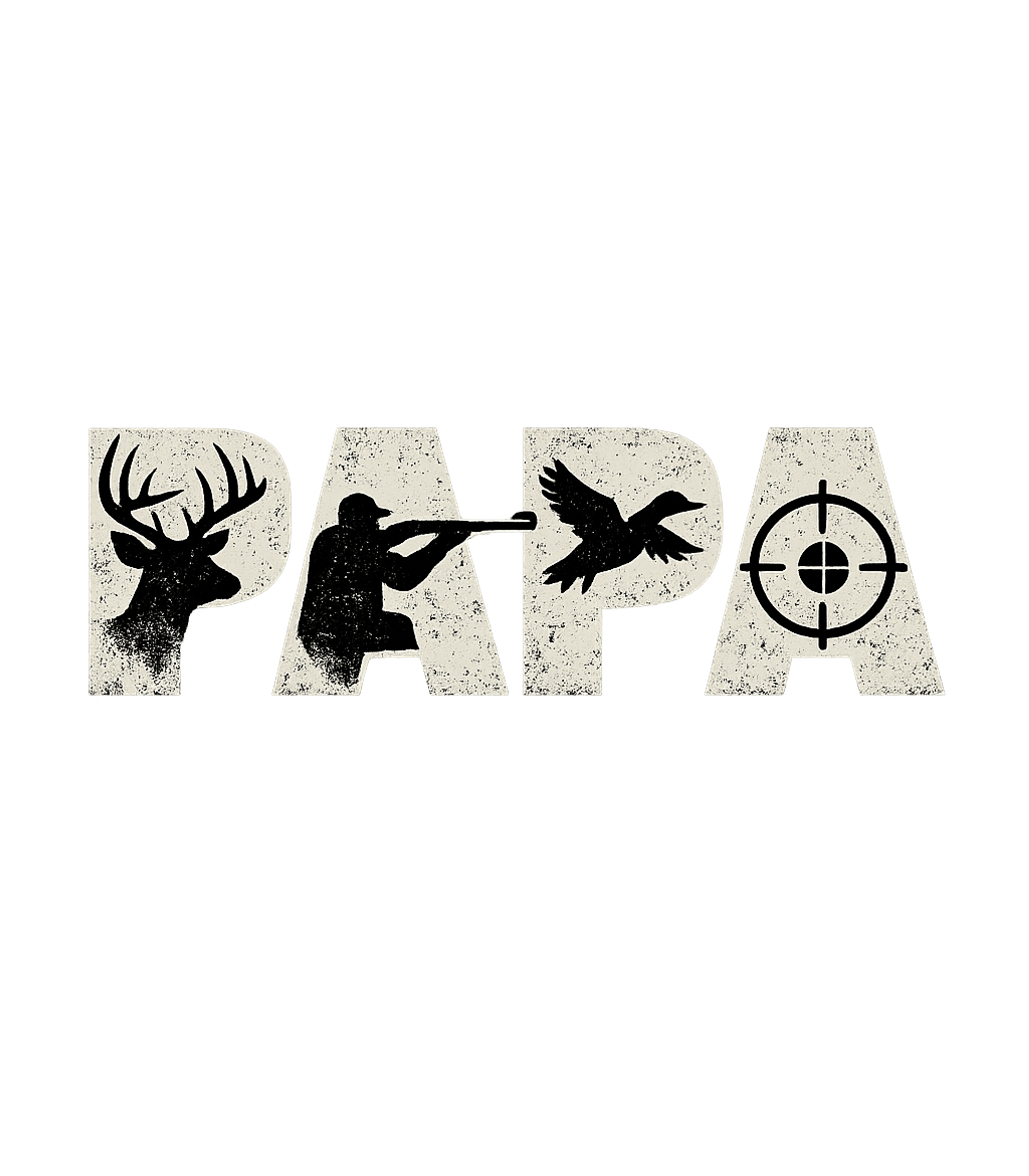 Papa Hunting Men's T Shirt