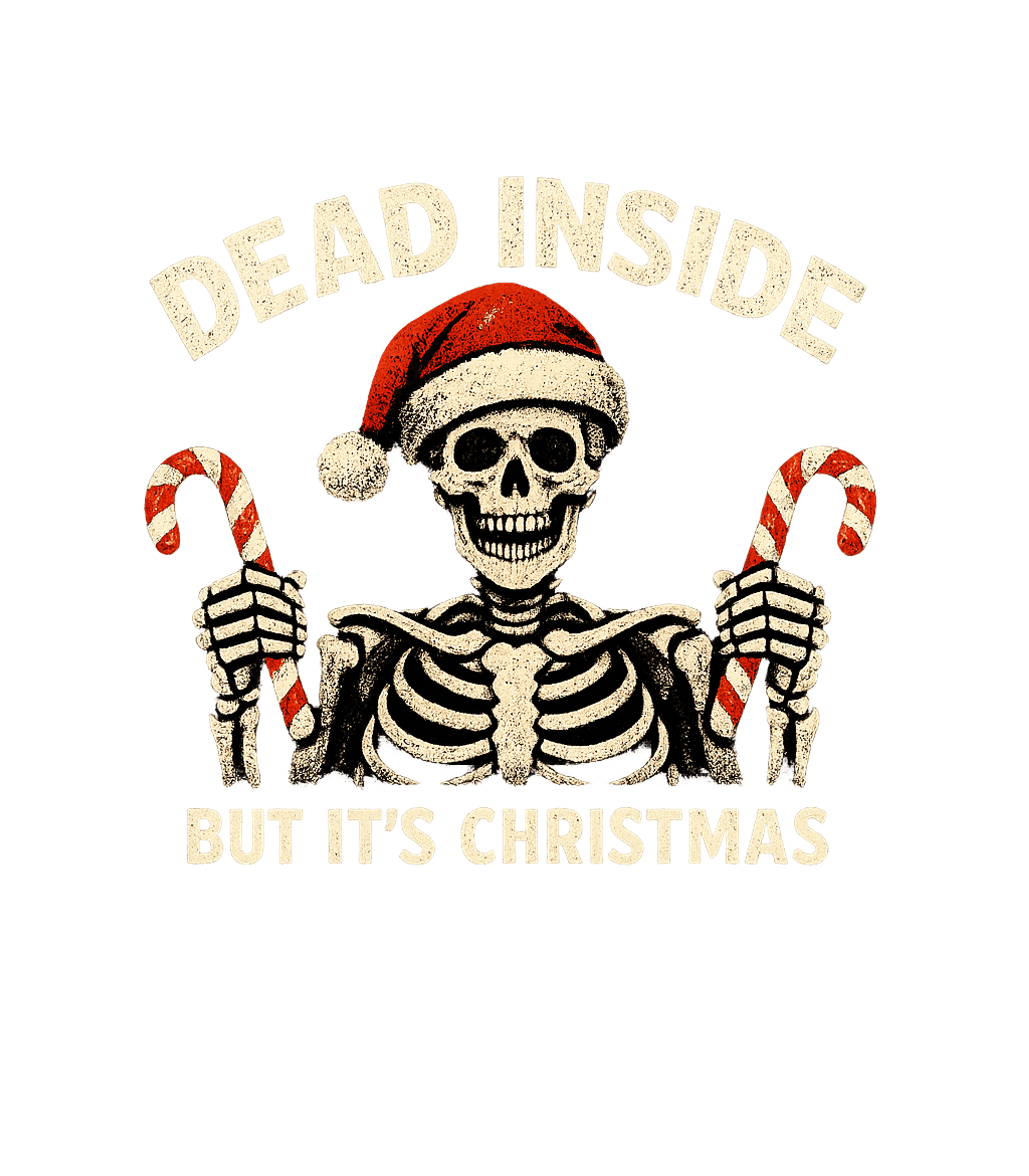 Dead Inside But Its Christmas Men's T Shirt