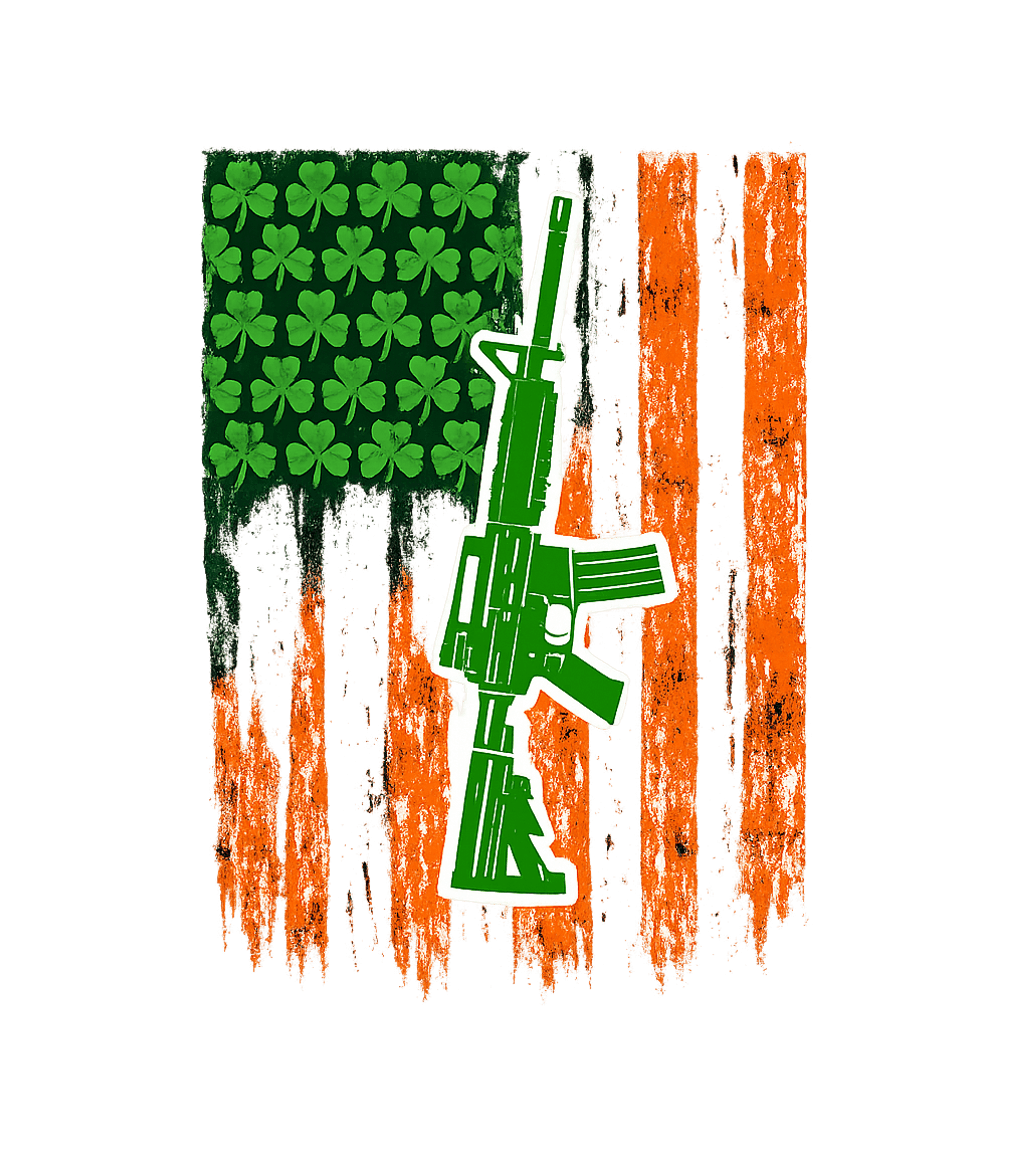 Irish Patriot Rifle Flag