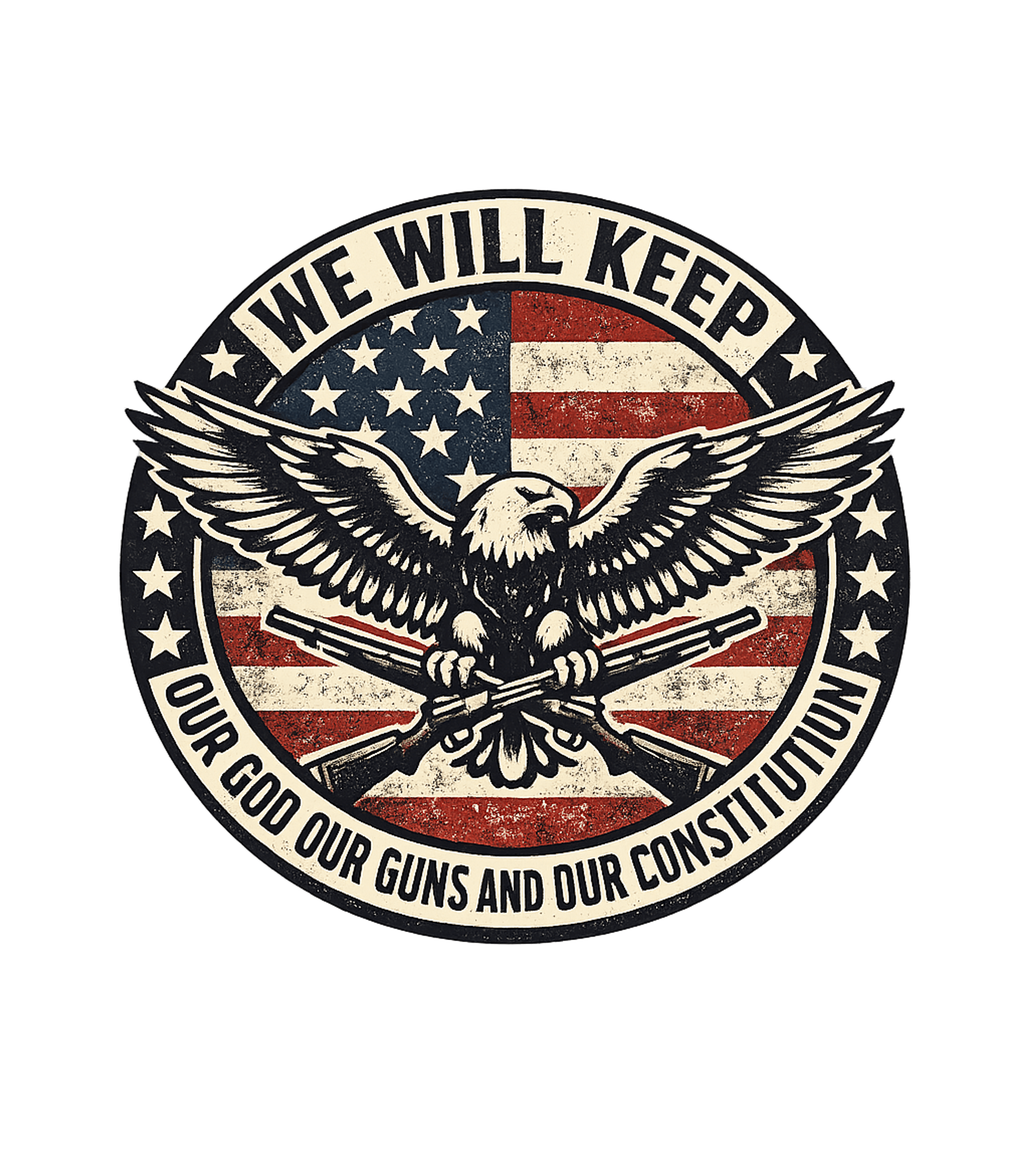 Patriotic God Guns Constitution