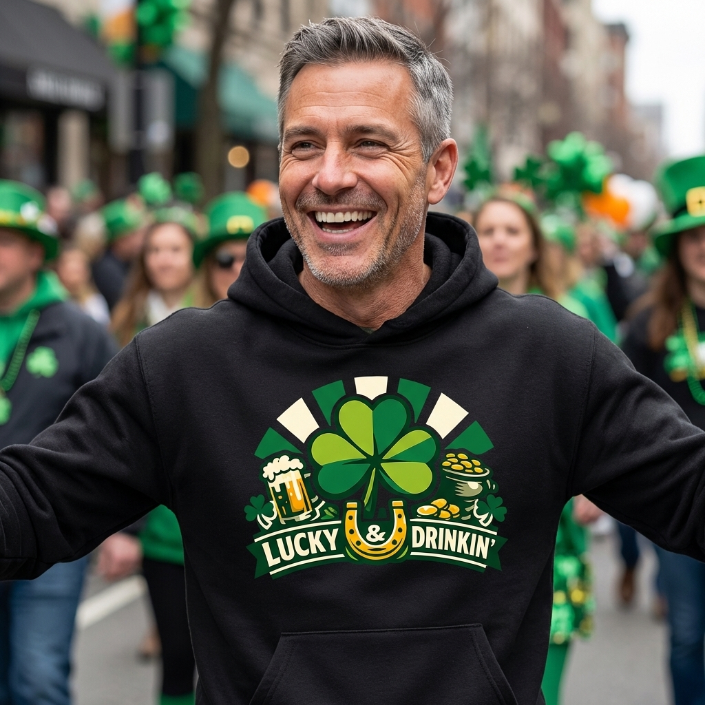 Lucky & Drinkin' Shamrock