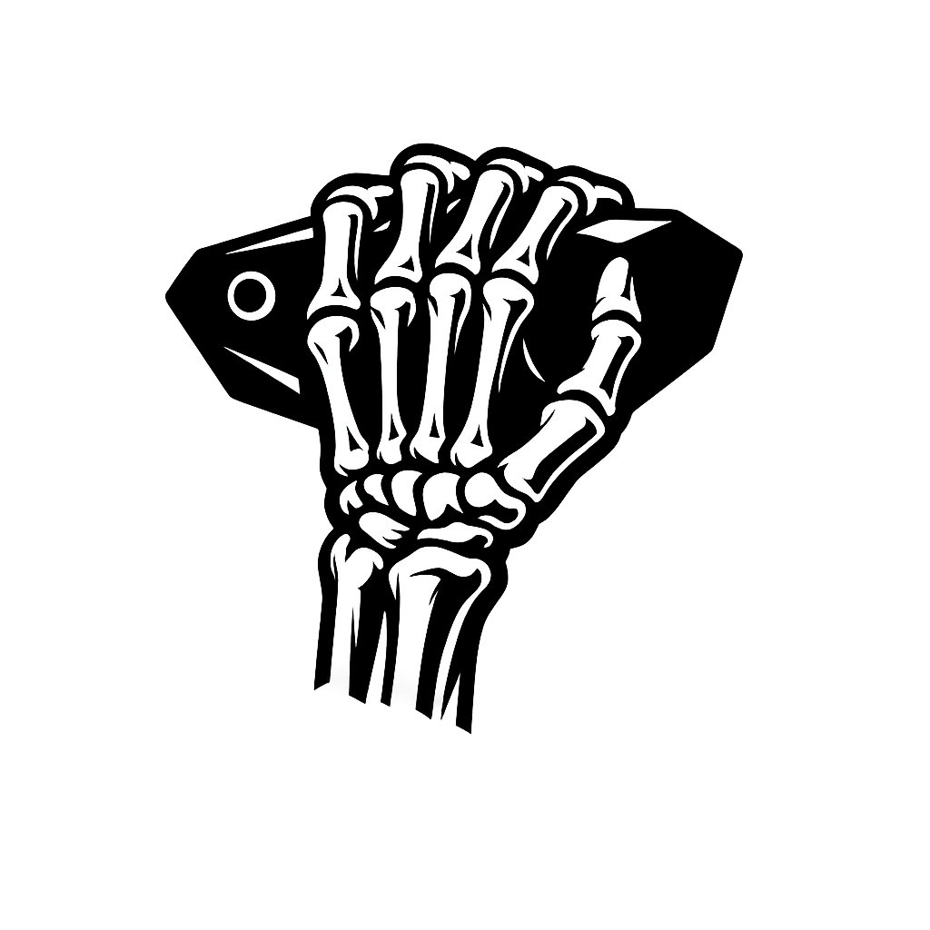 Skeleton Fist Graphic Graphic