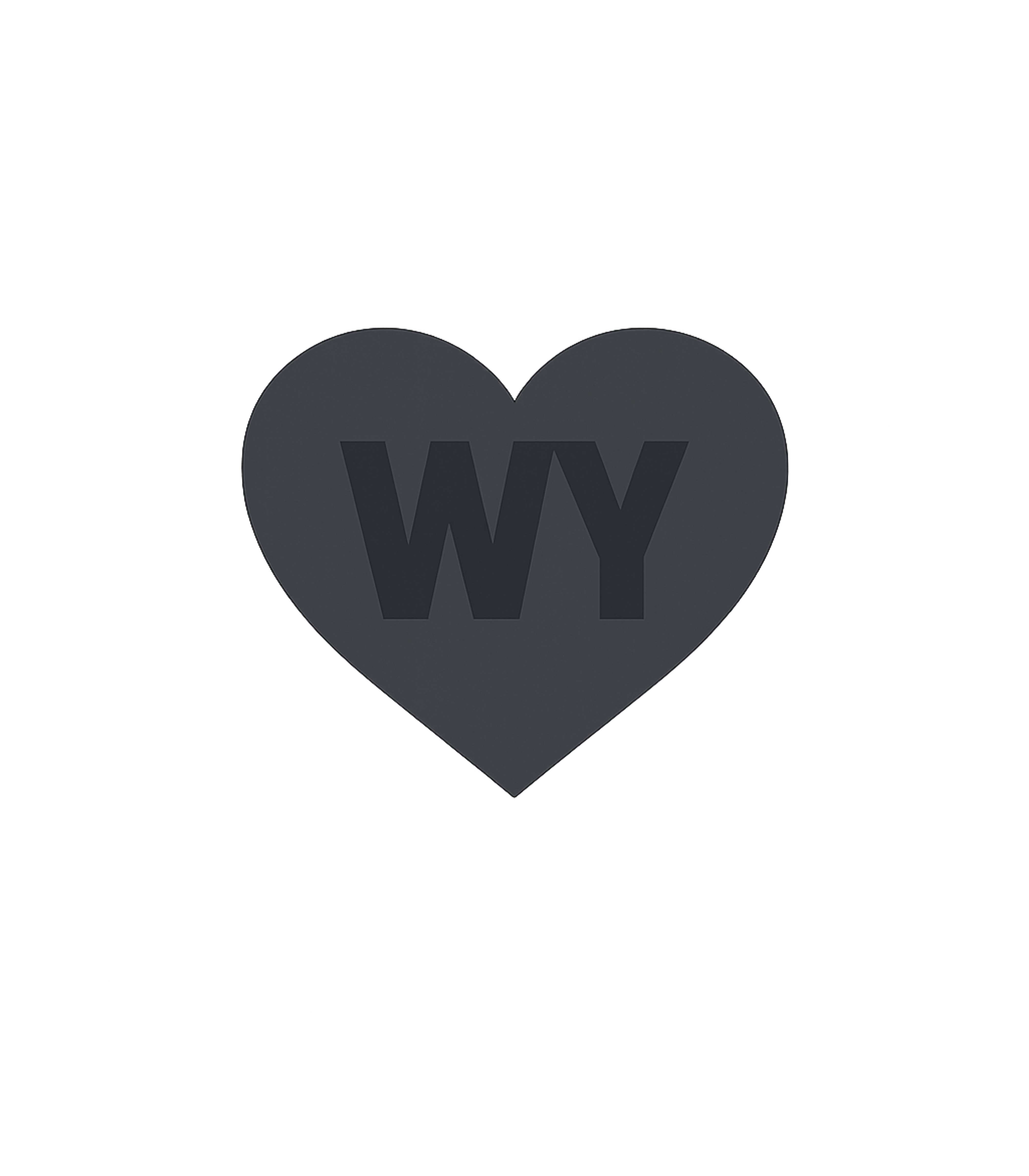 Wyoming Love Heart