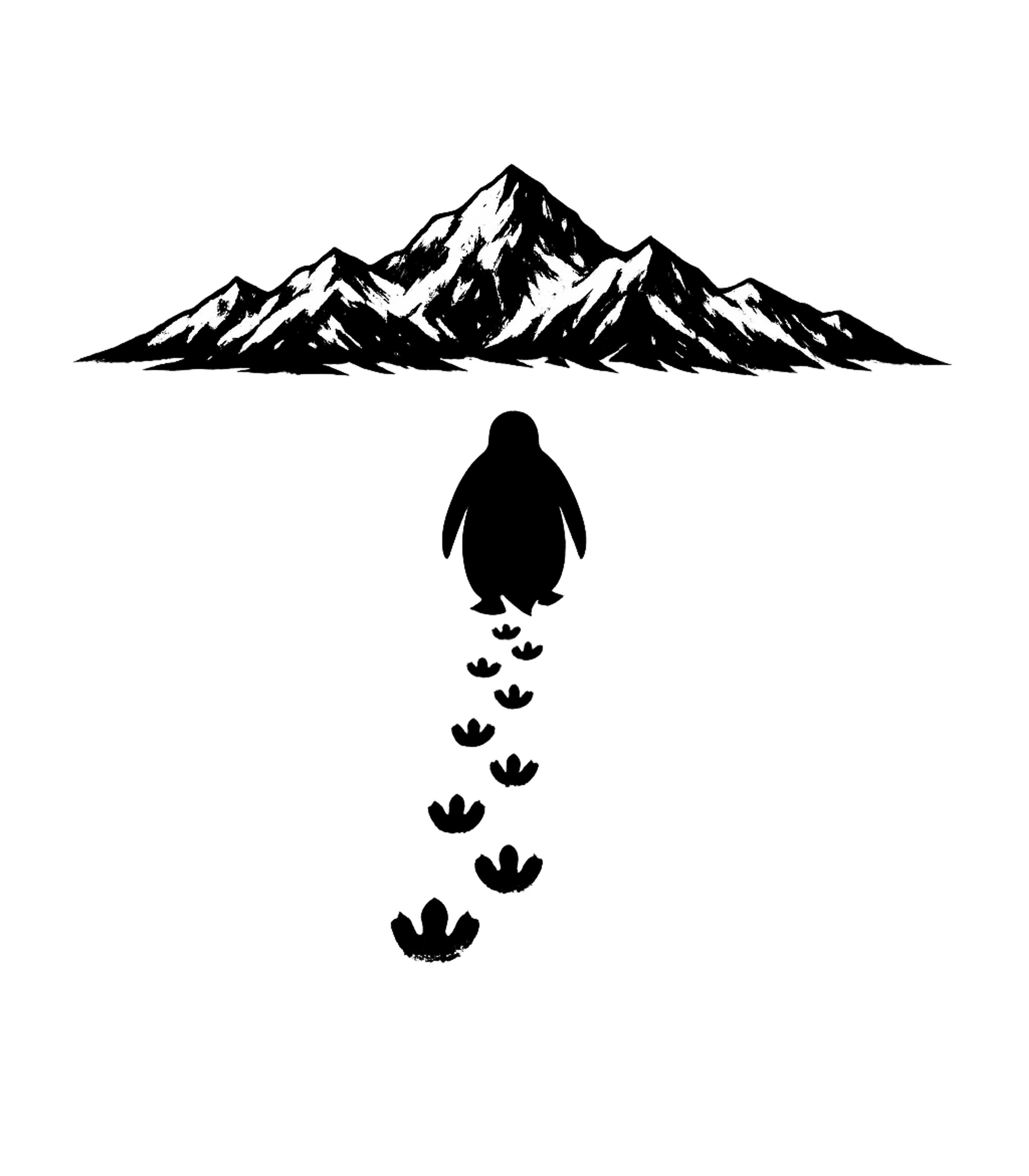 Mountain Range Graphic