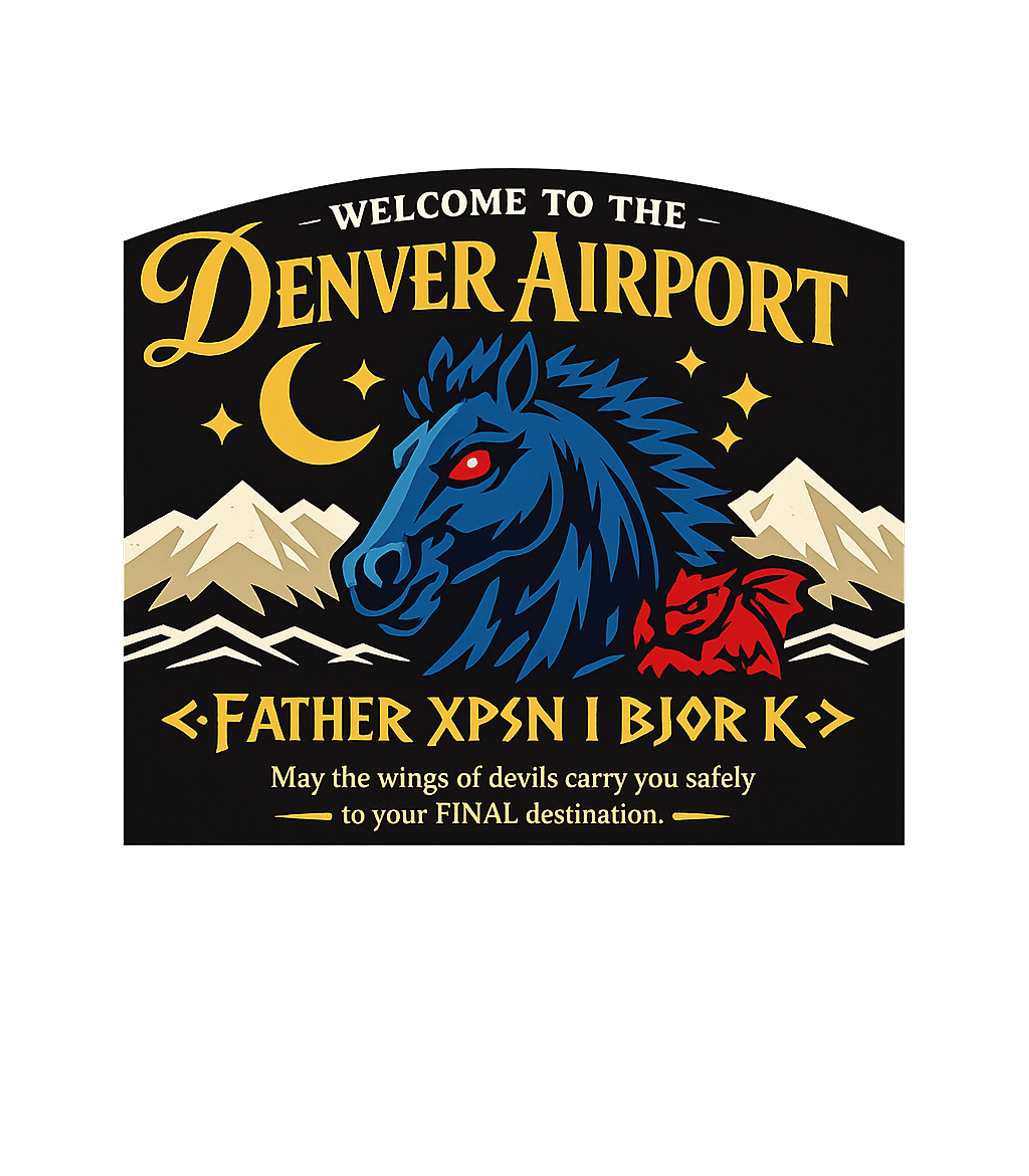 Denver Airport Blucifer