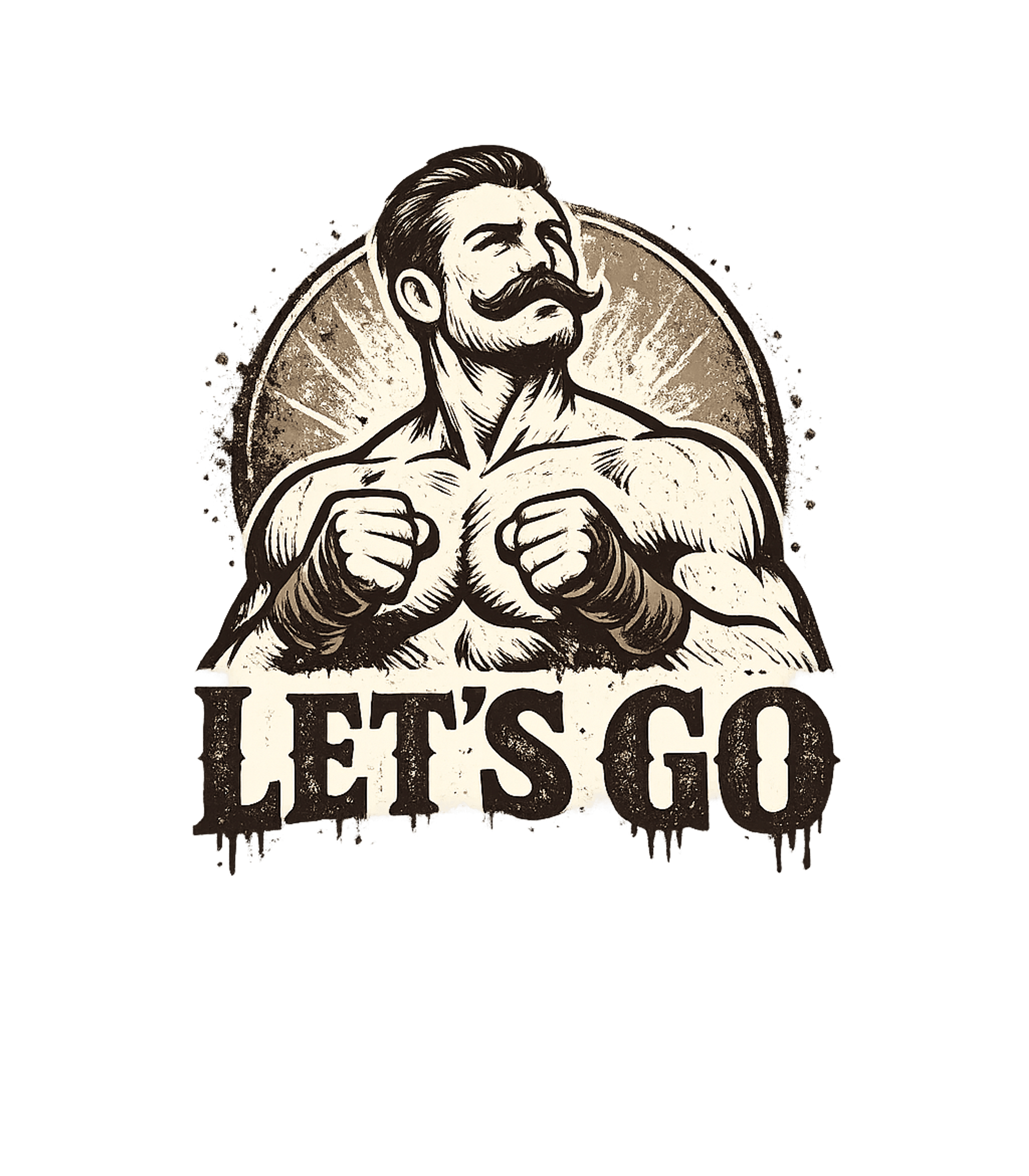 Let's Go Fighter Graphic