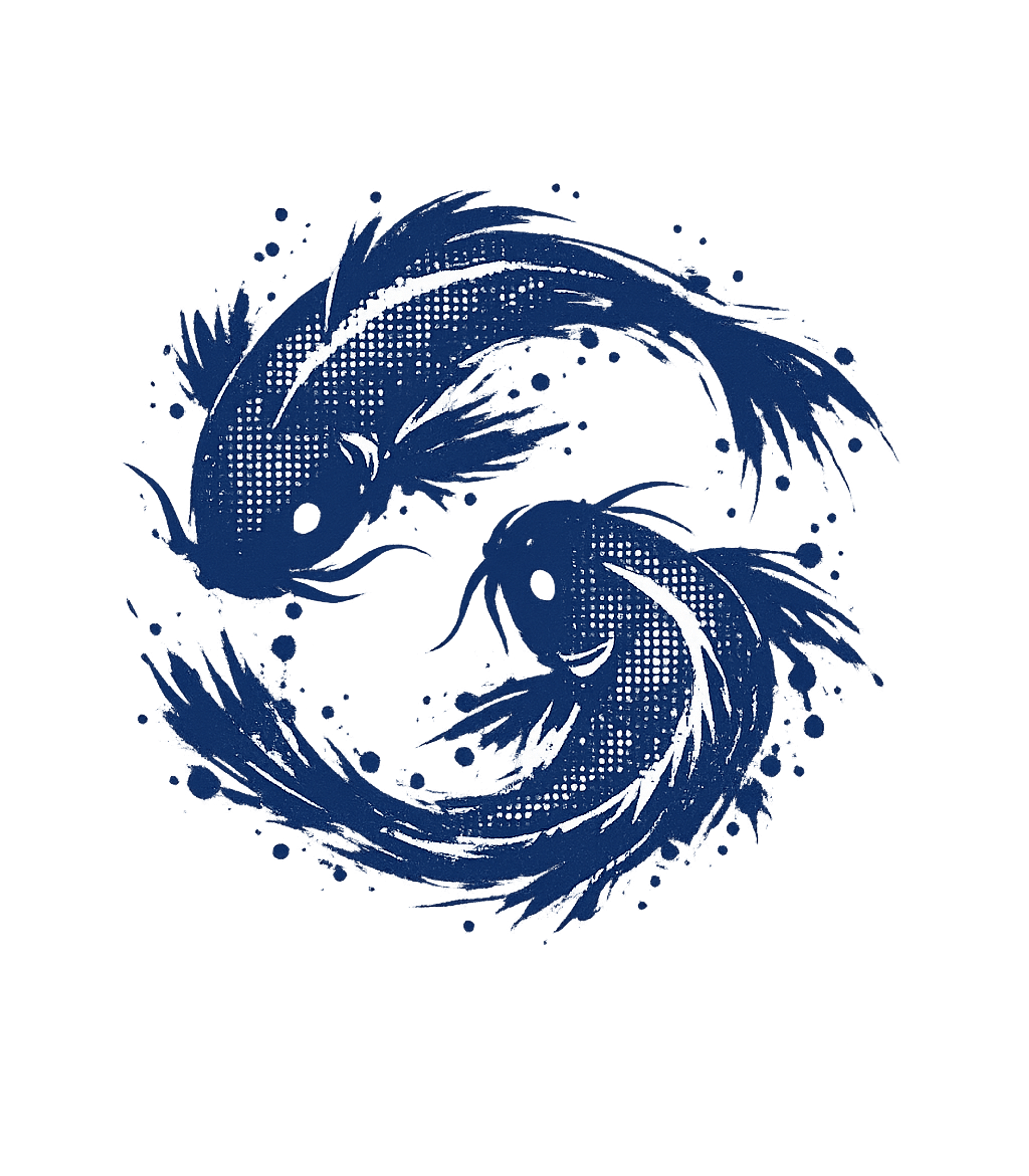 Blue Koi Harmony