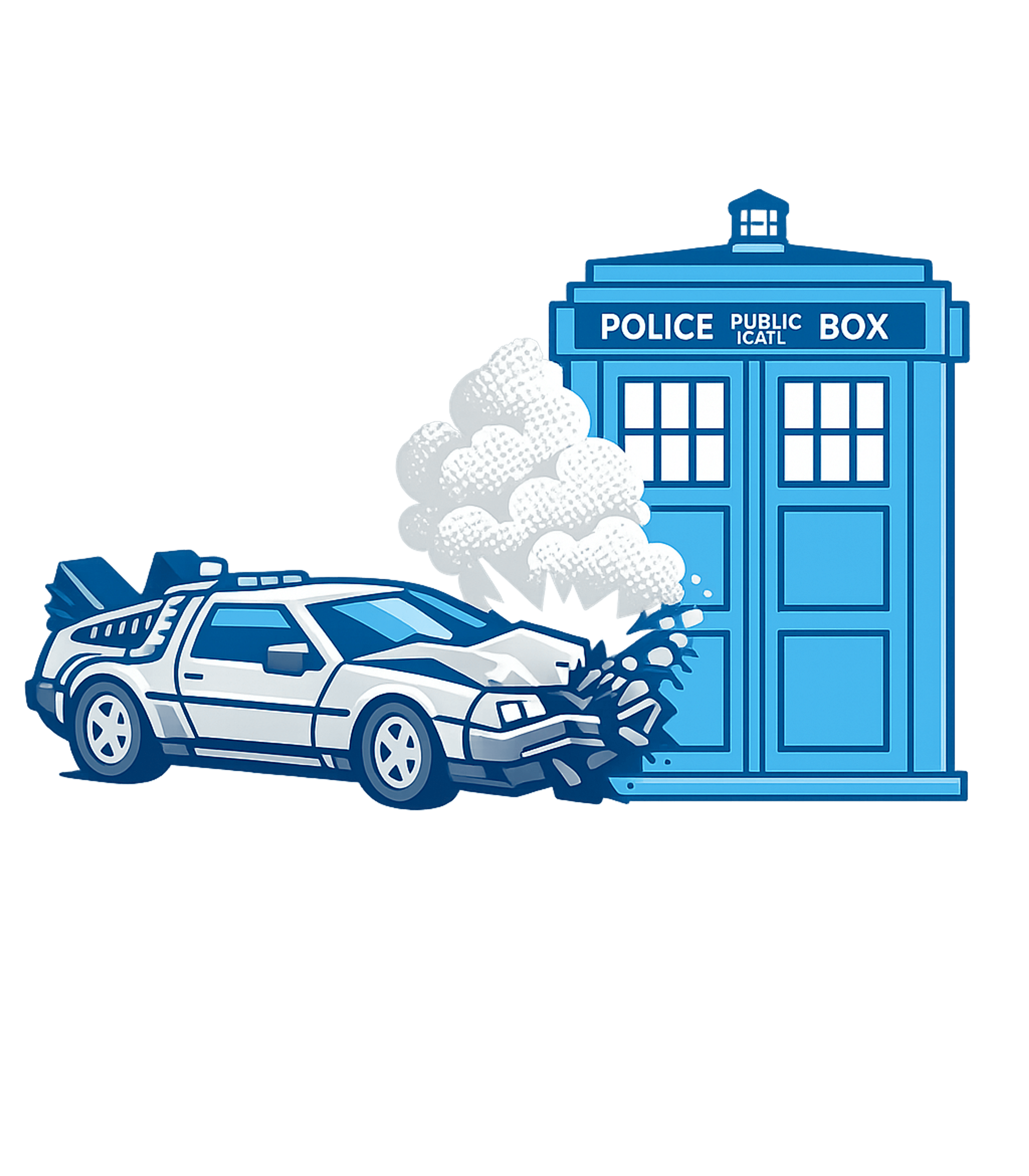 Time Travel Collision