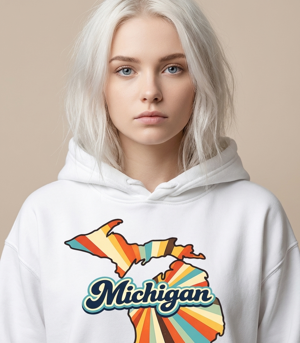 Retro Michigan Pride