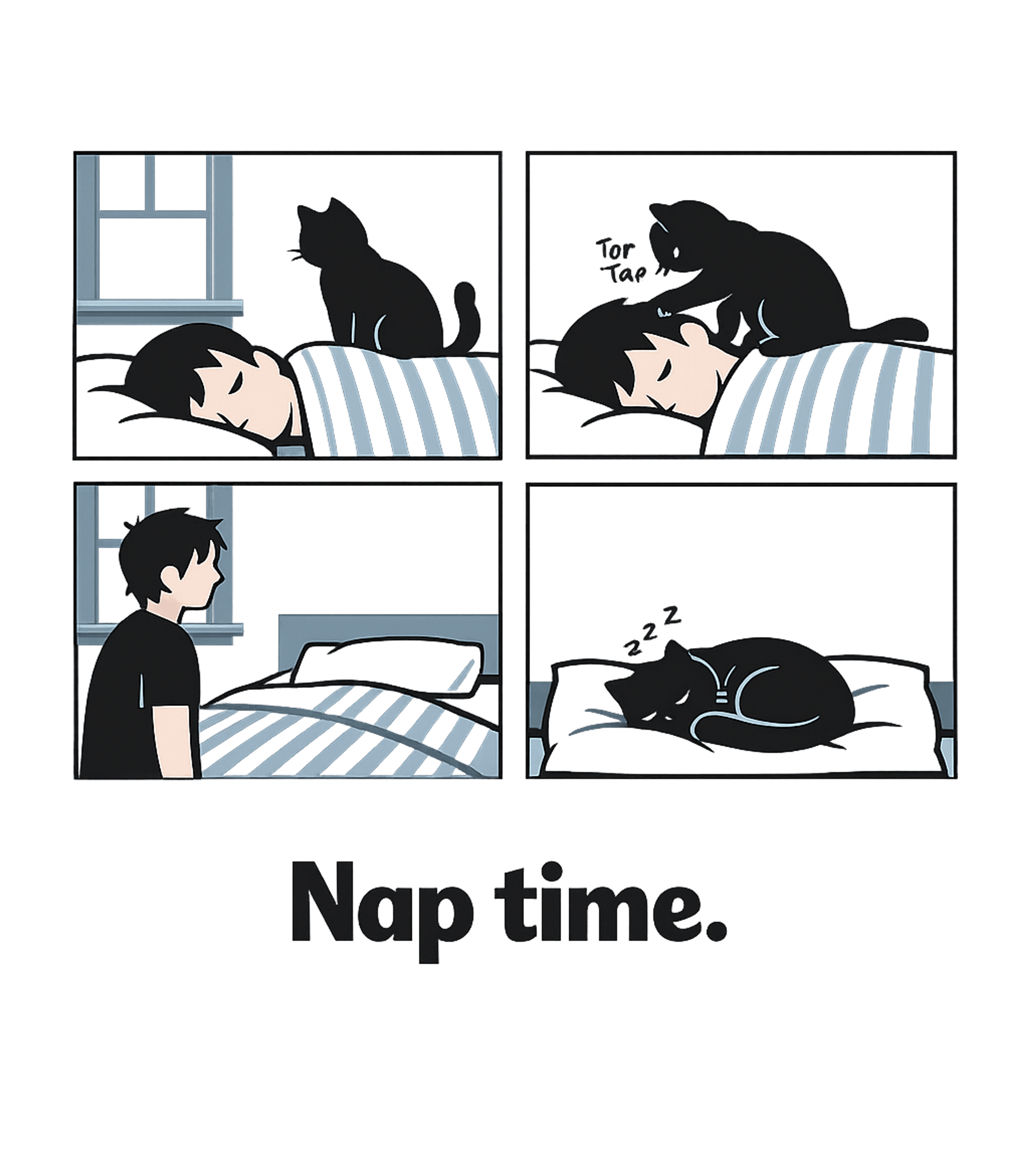 Cat Nap Time Graphic
