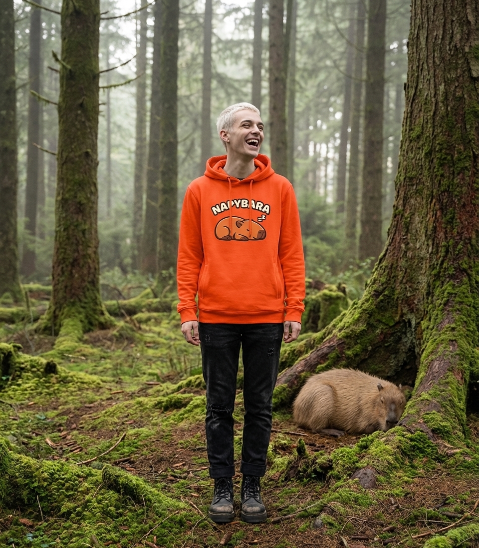 Napybara Sleeping Capybara